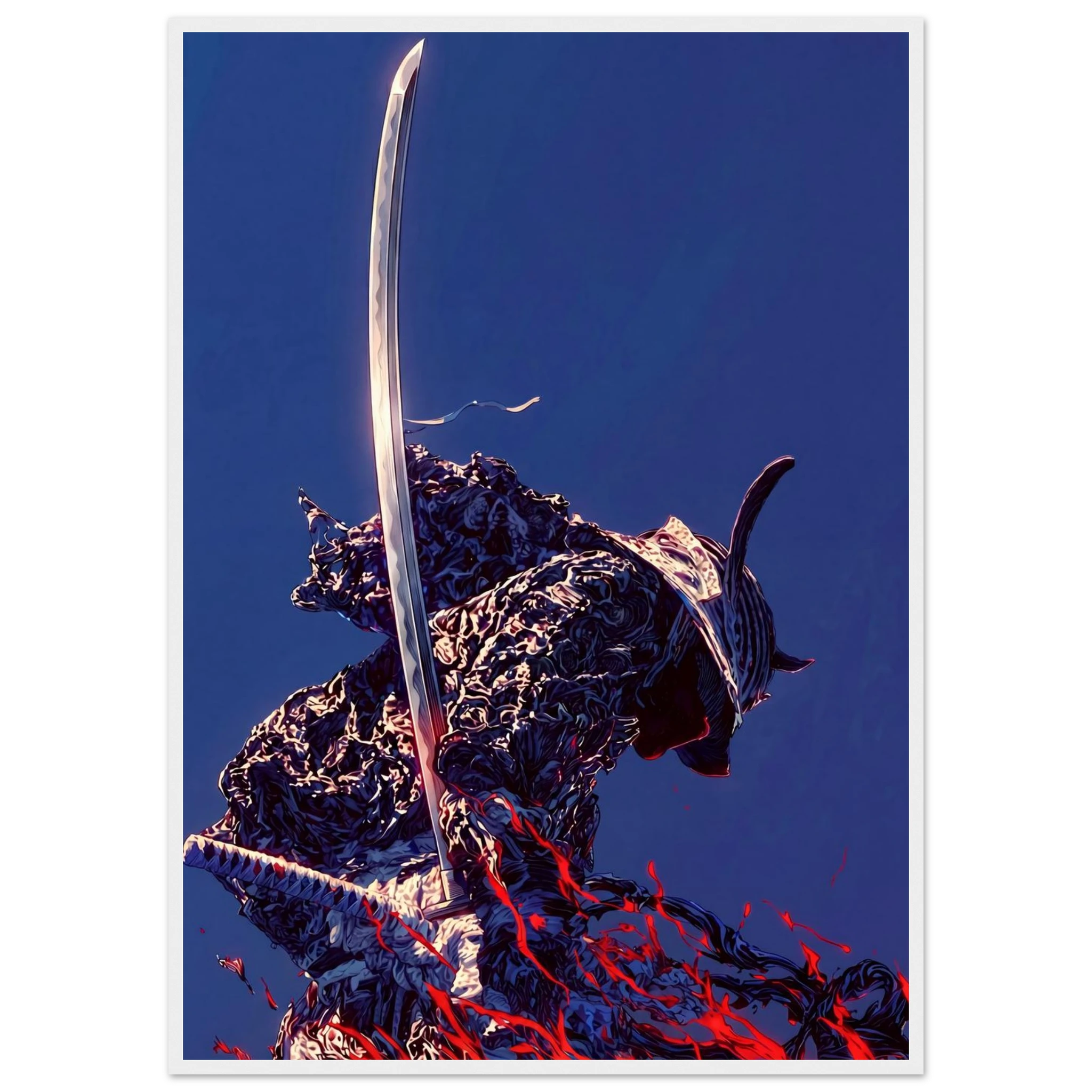 Rizen Samurai - Premium Framed Wall Art