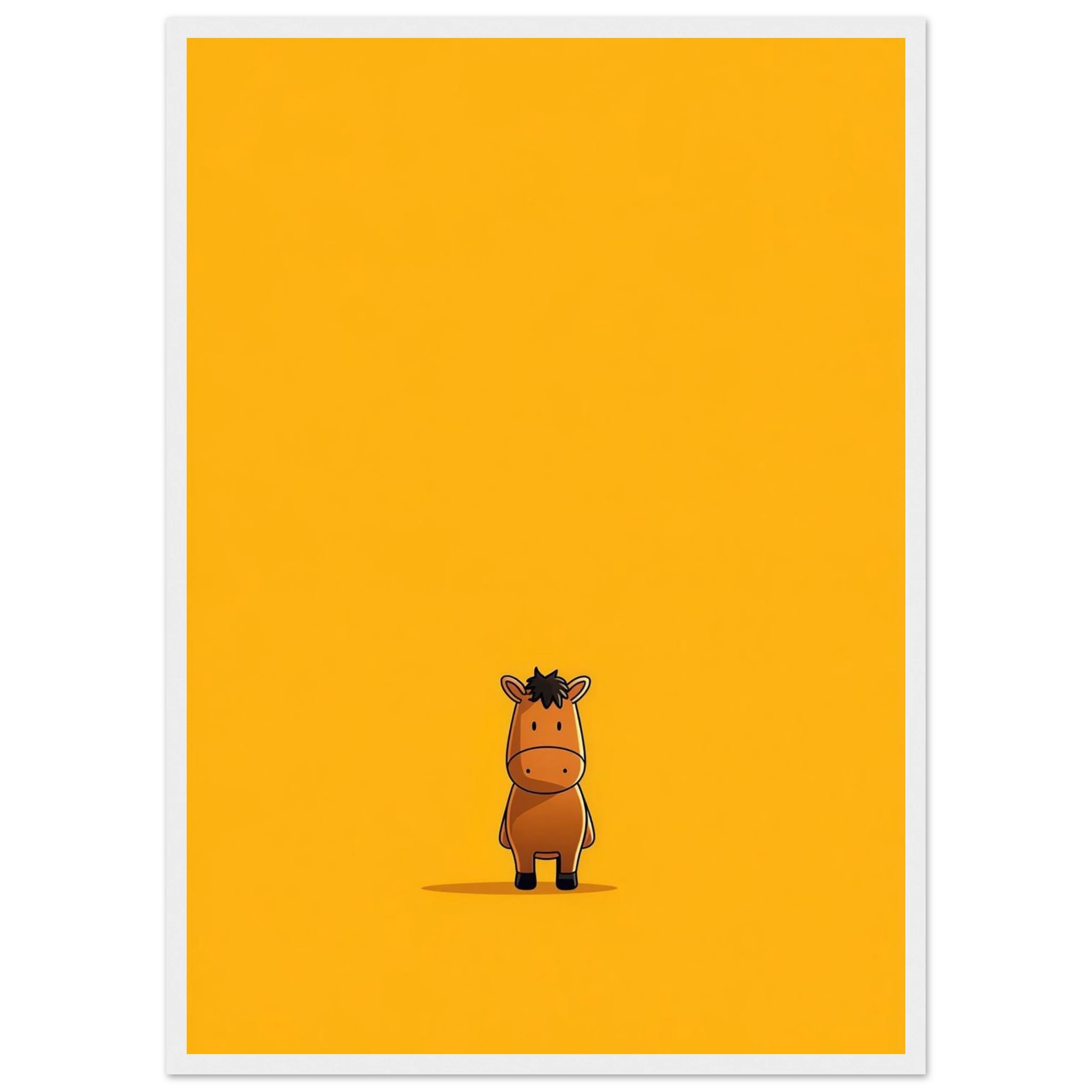 Rizen Little Horse - Premium Framed Wall Art