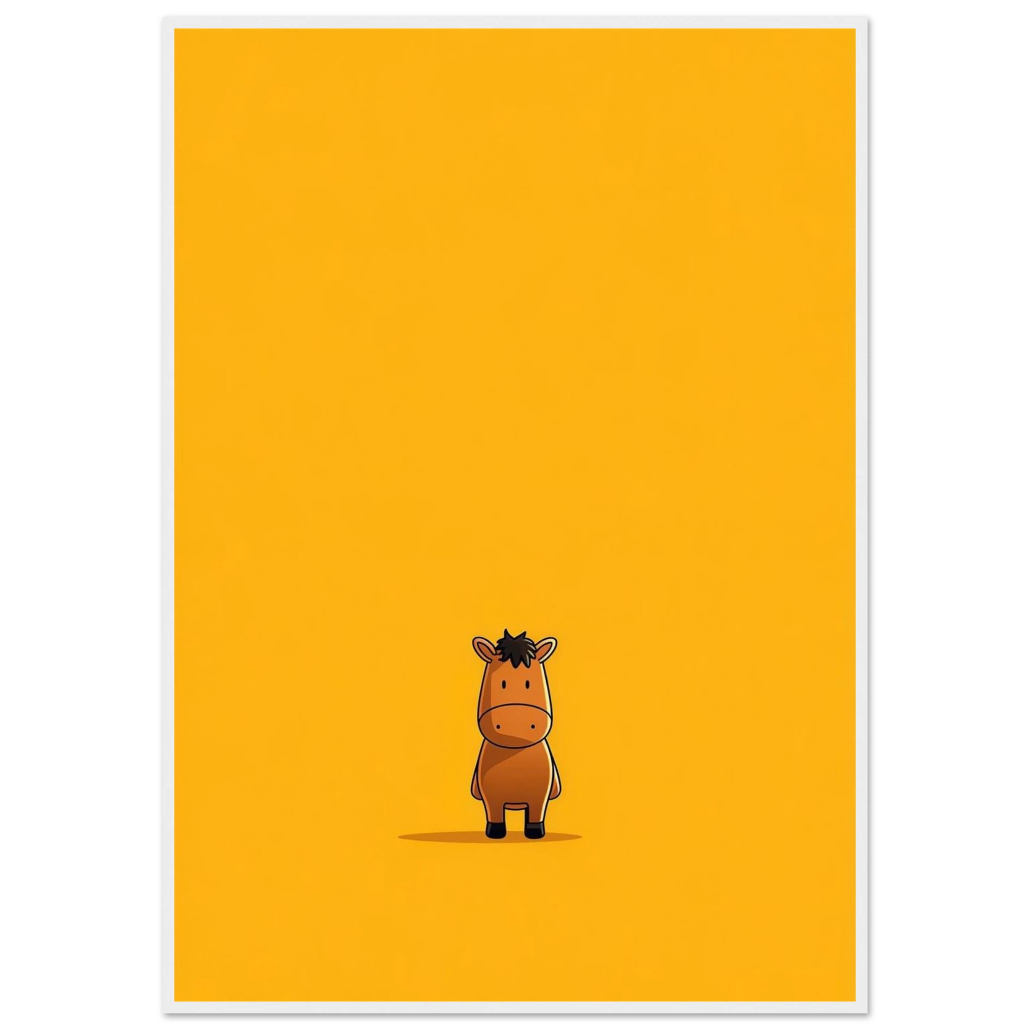 Rizen Little Horse - Premium Framed Wall Art