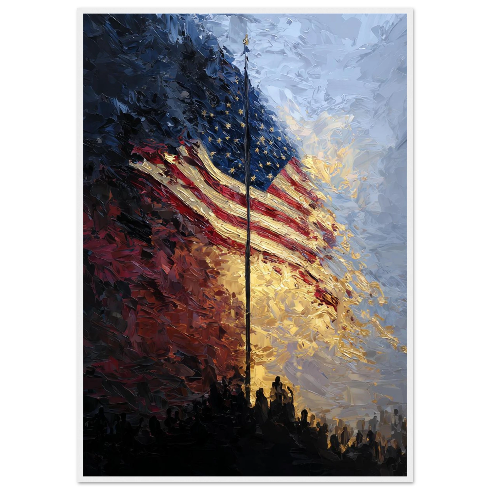 Rizen Imperfect Union - Premium Framed Wall Art