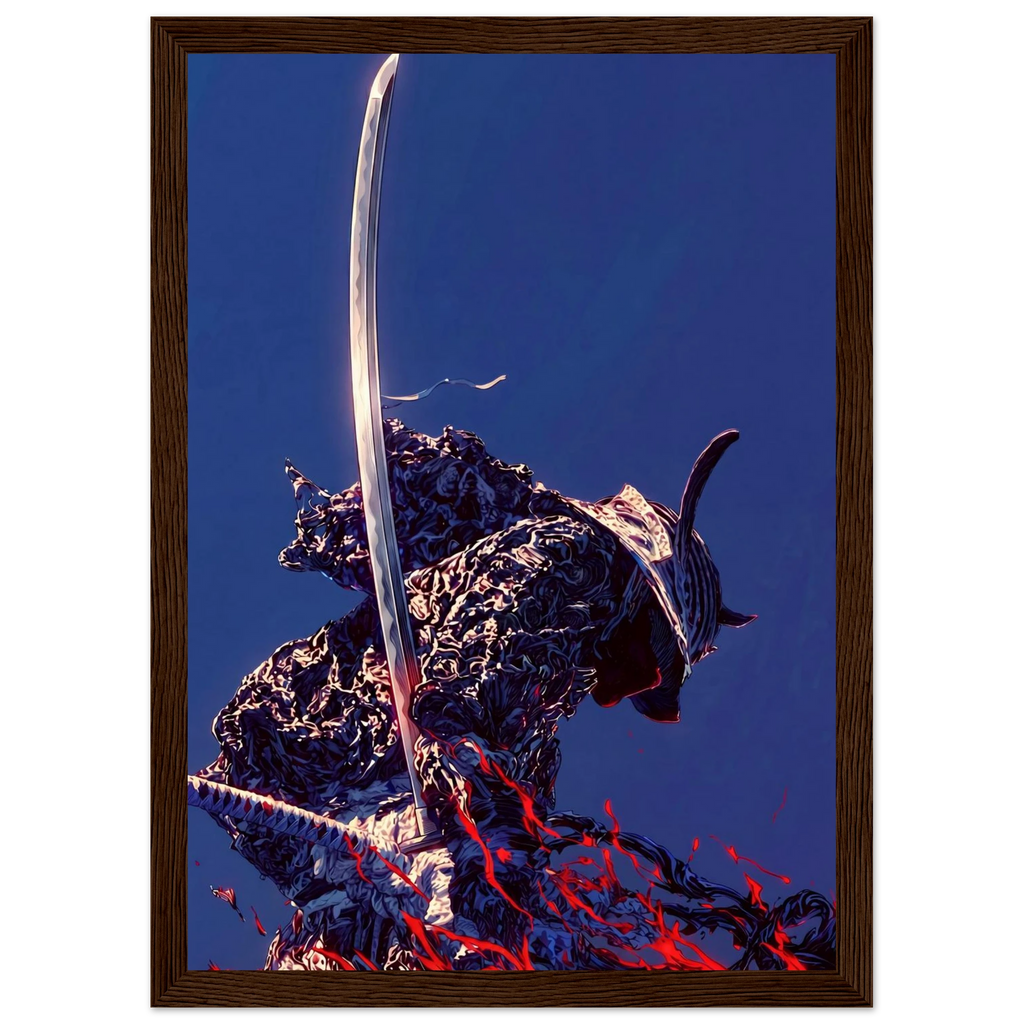 Rizen Samurai - Premium Framed Wall Art
