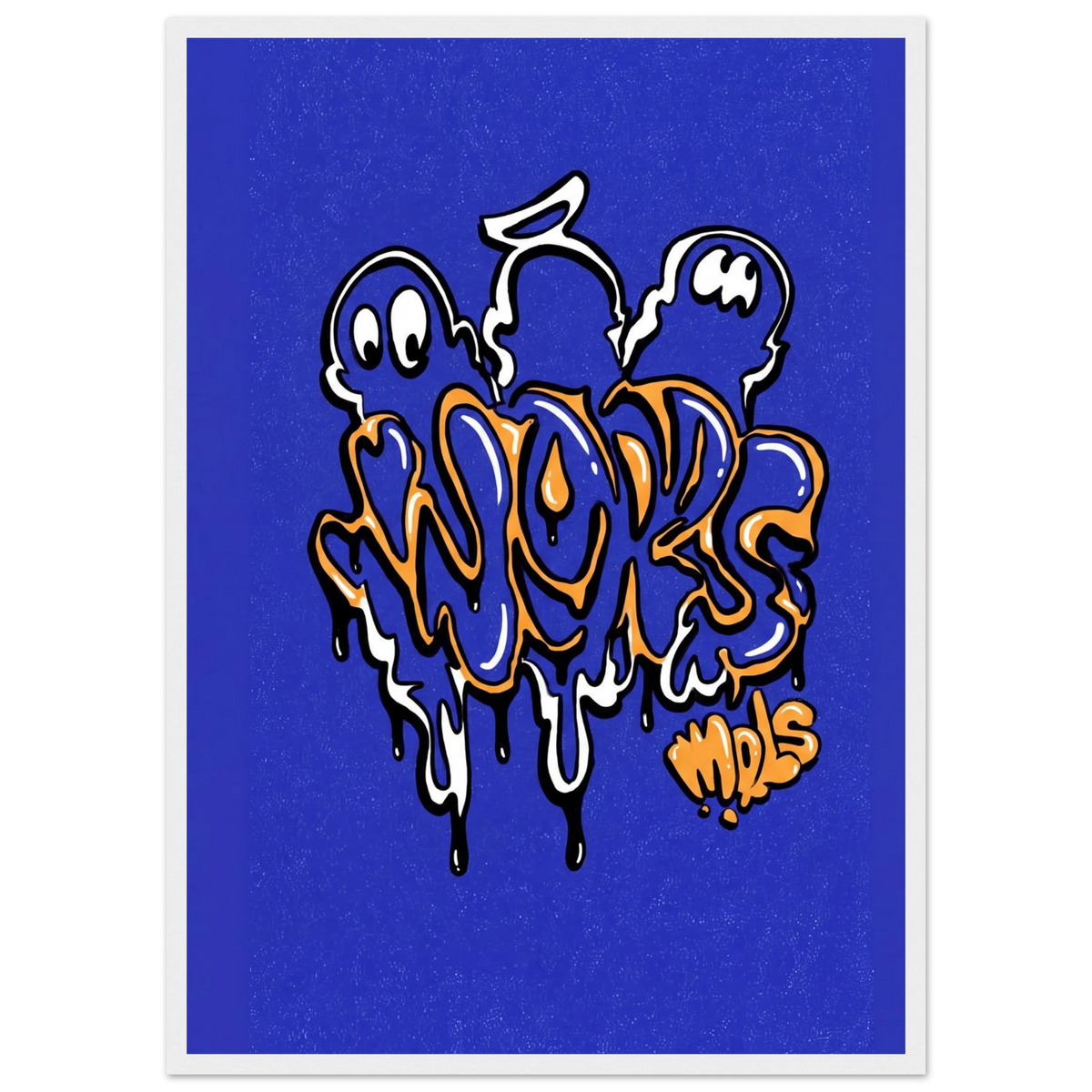 Rizen GHOSTFLO - Premium Framed Wall Art