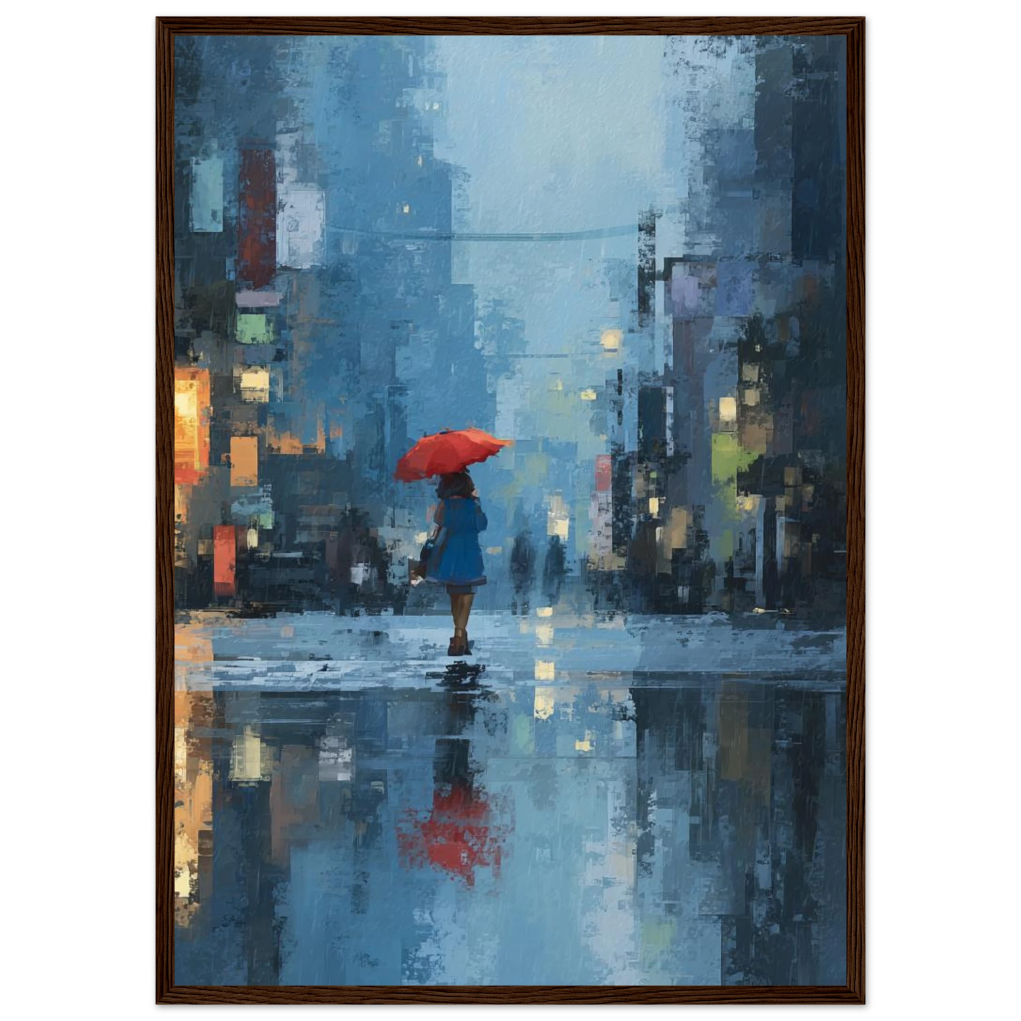 Rizen Clear Walk - Premium Framed Wall Art