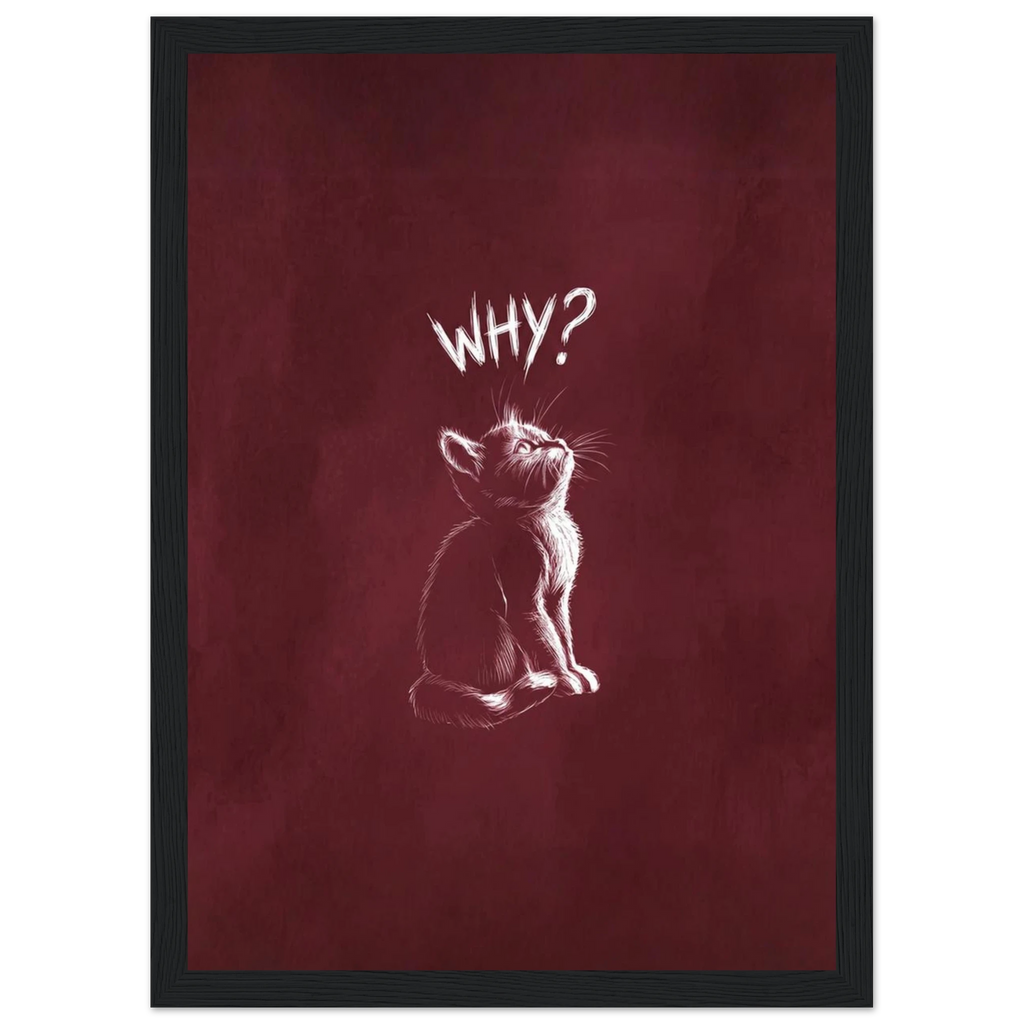 Rizen Why - Premium Framed Wall Art