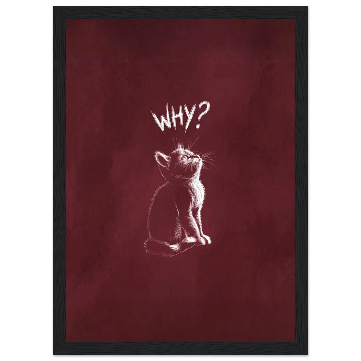 Rizen Why - Premium Framed Wall Art
