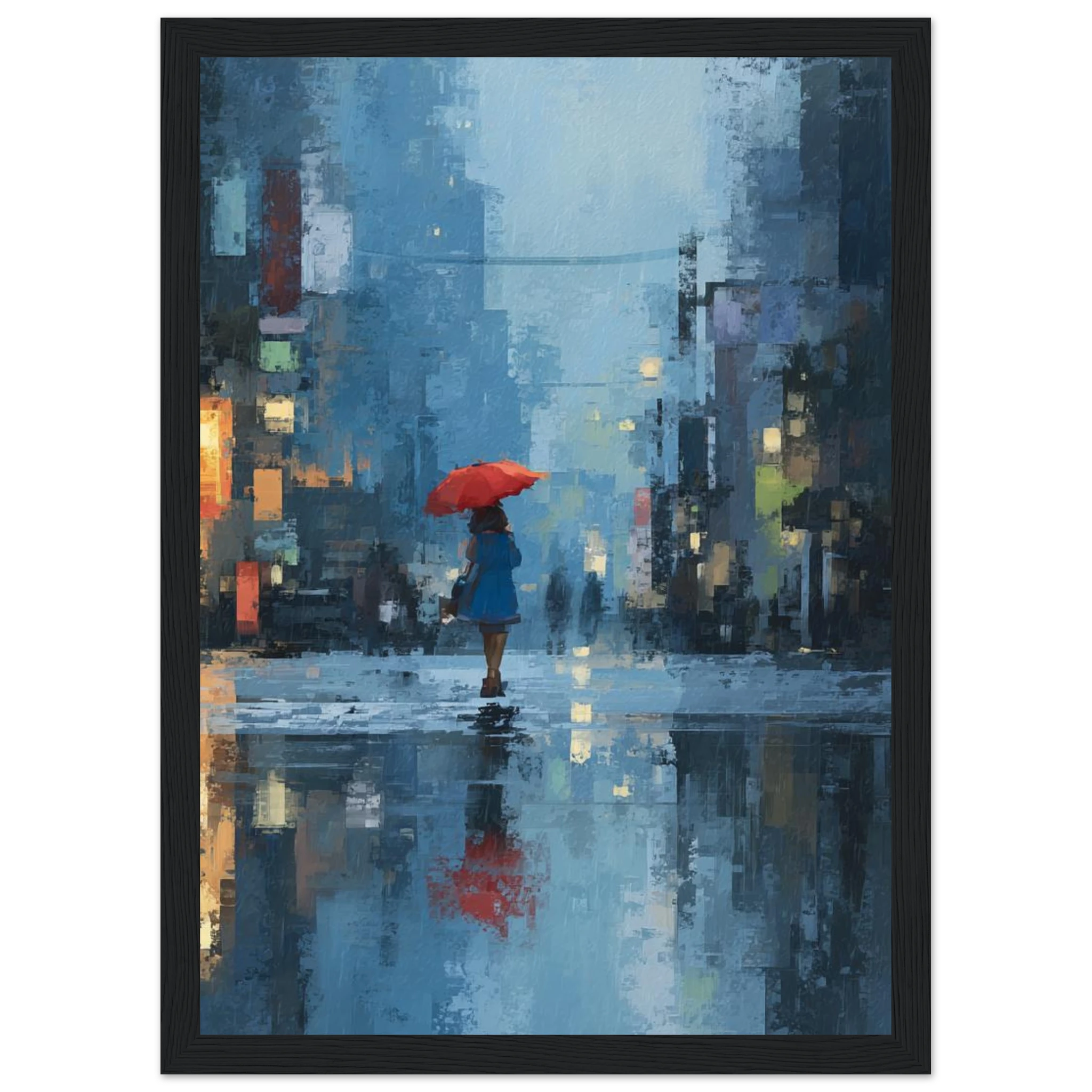 Rizen Clear Walk - Premium Framed Wall Art