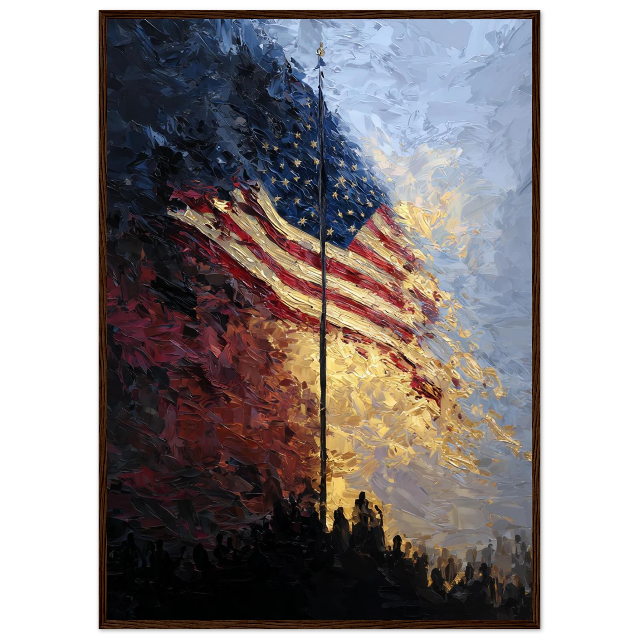 Rizen Imperfect Union - Premium Framed Wall Art