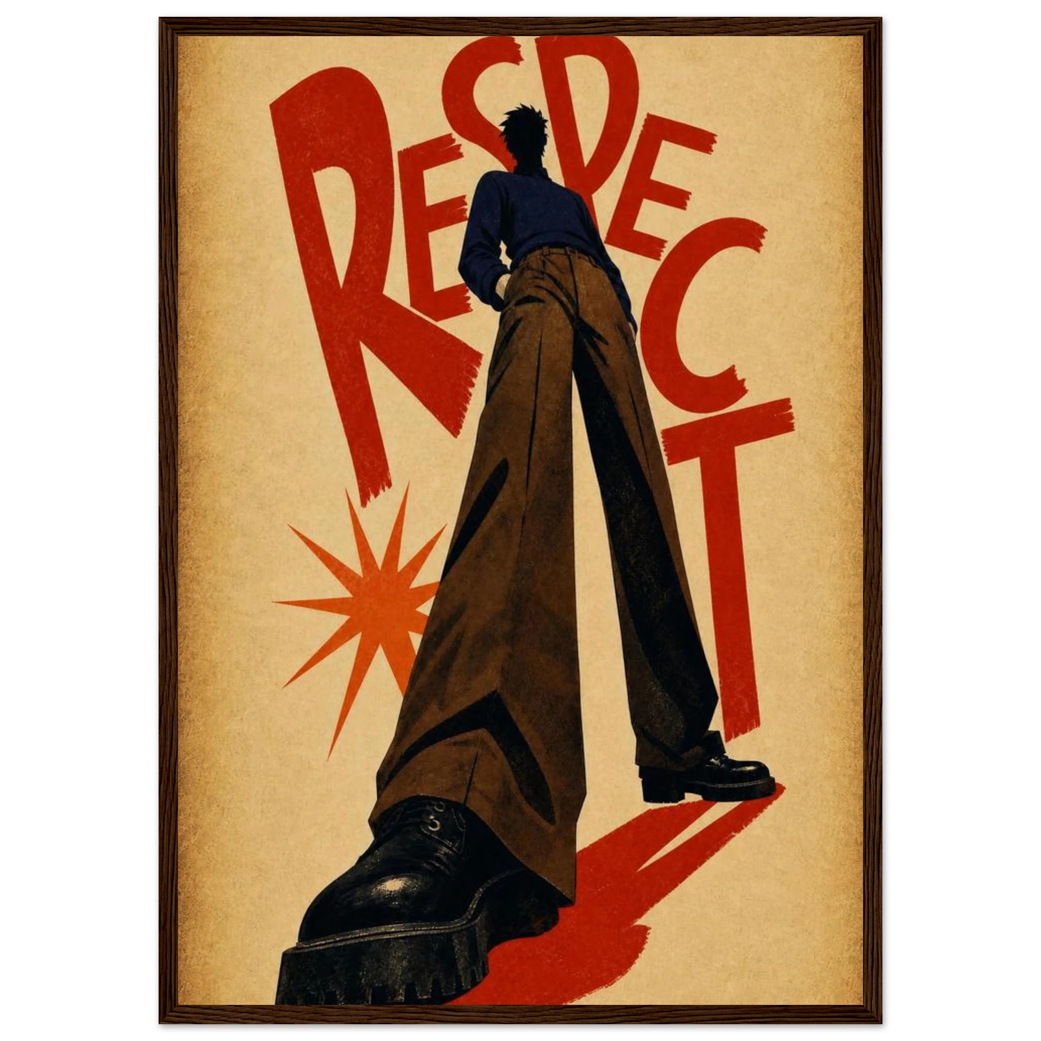 Rizen Respect - Premium Framed Wall Art