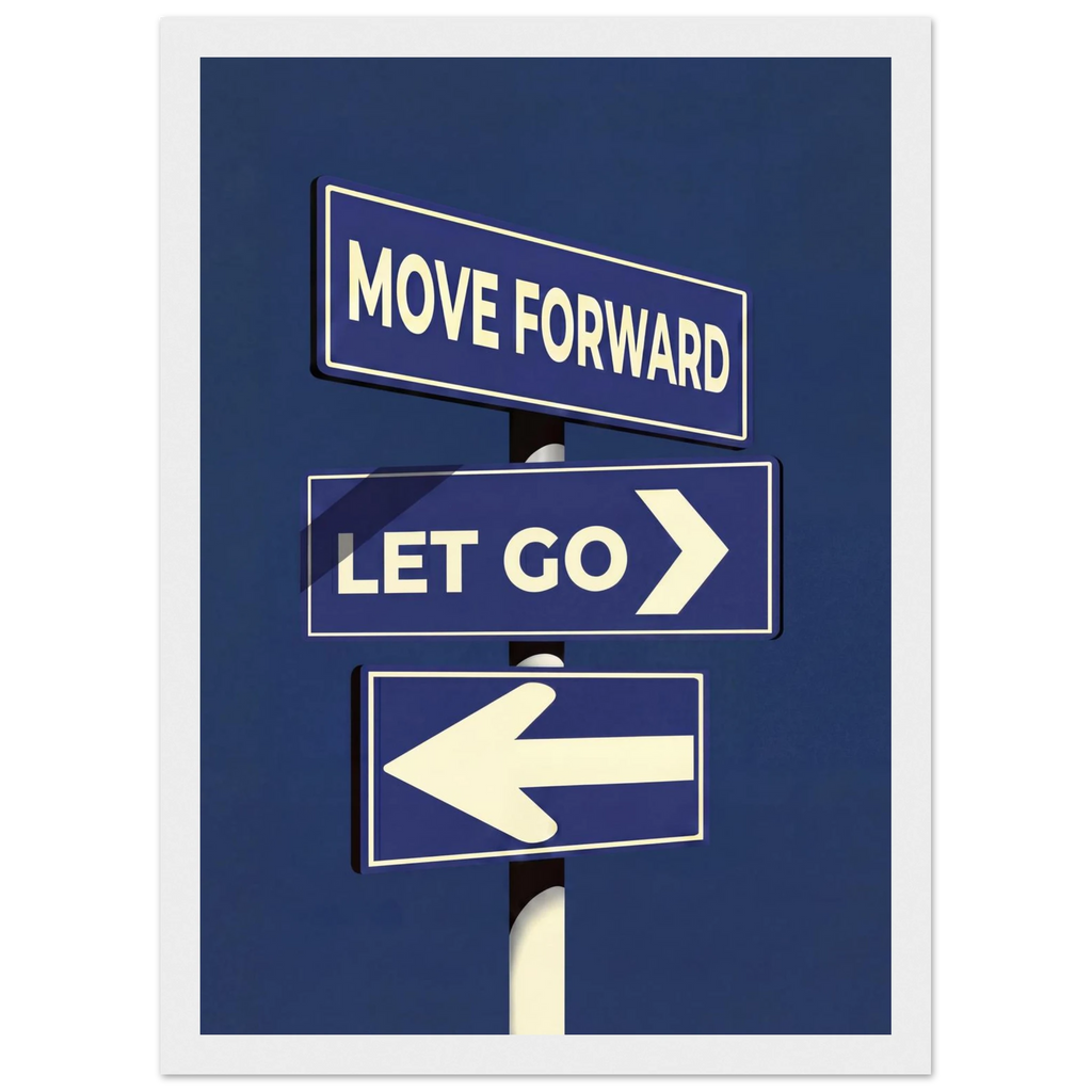 Rizen Move Forward - Premium Framed Wall Art