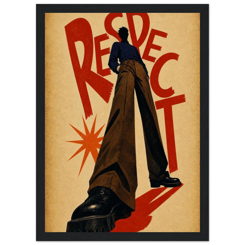 Rizen Respect - Premium Framed Wall Art