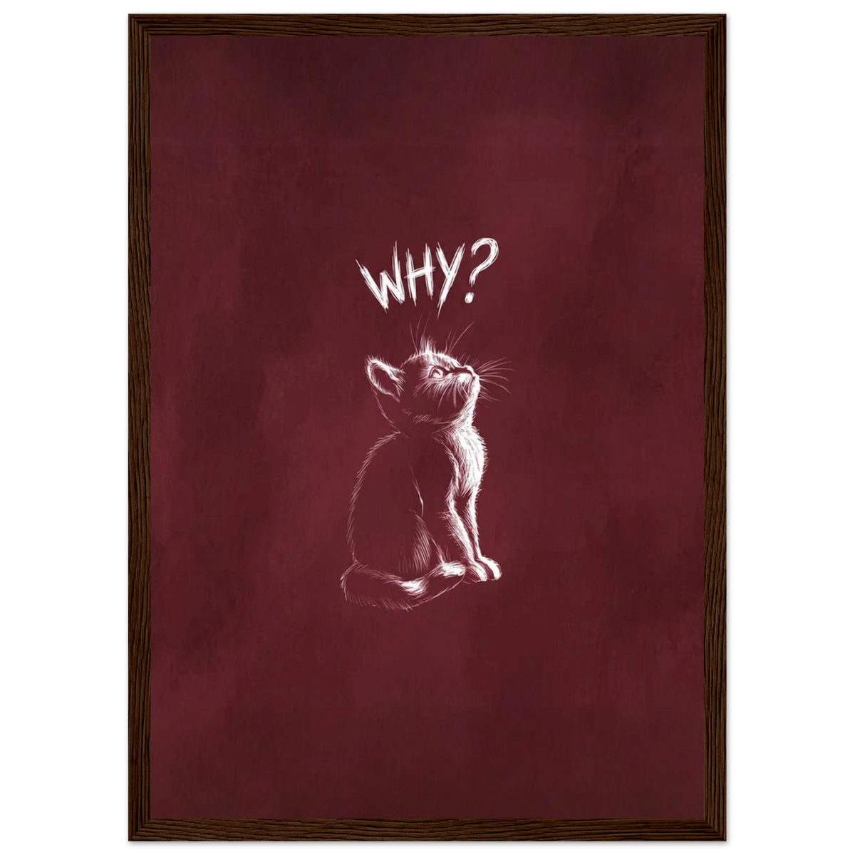 Rizen Why - Premium Framed Wall Art