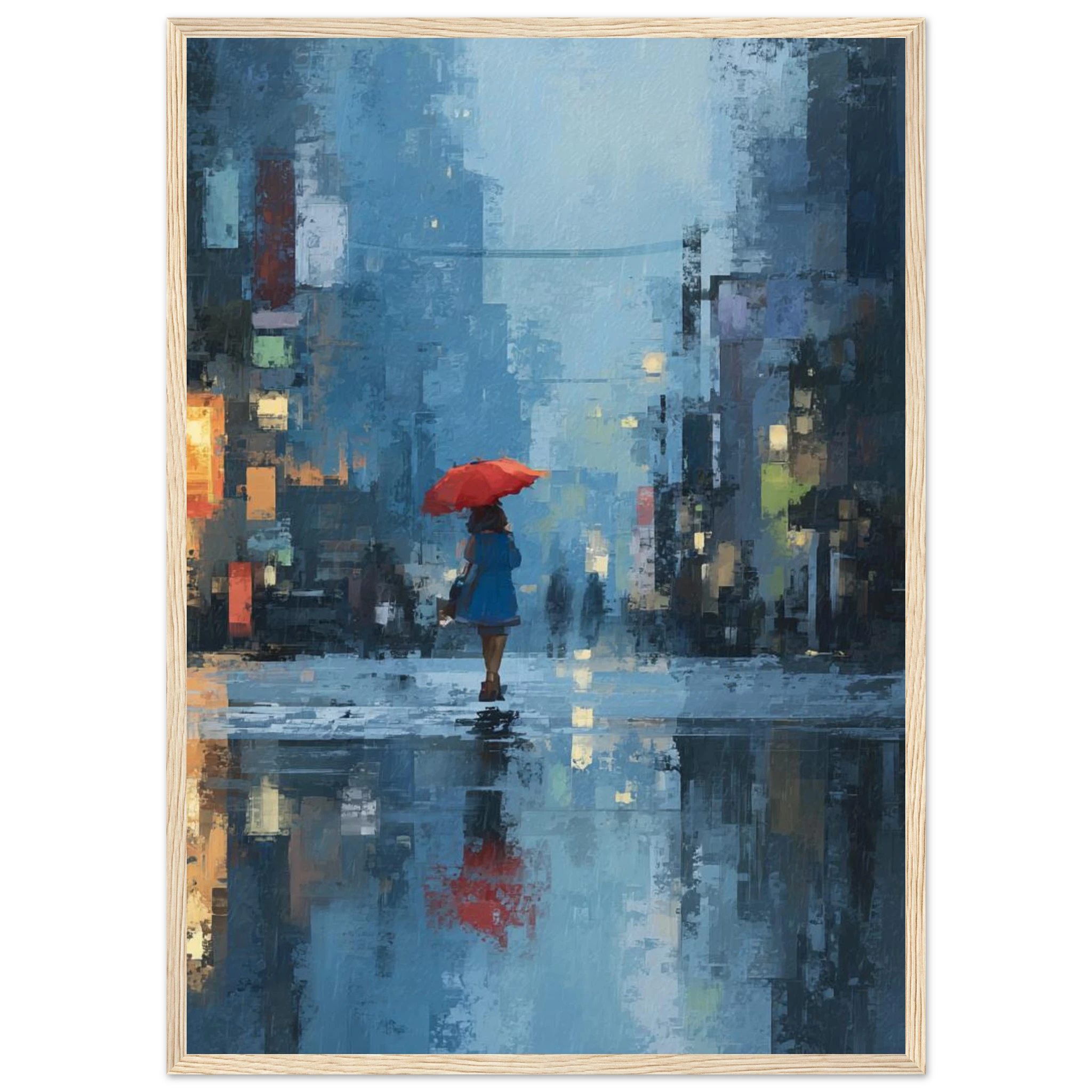 Rizen Clear Walk - Premium Framed Wall Art