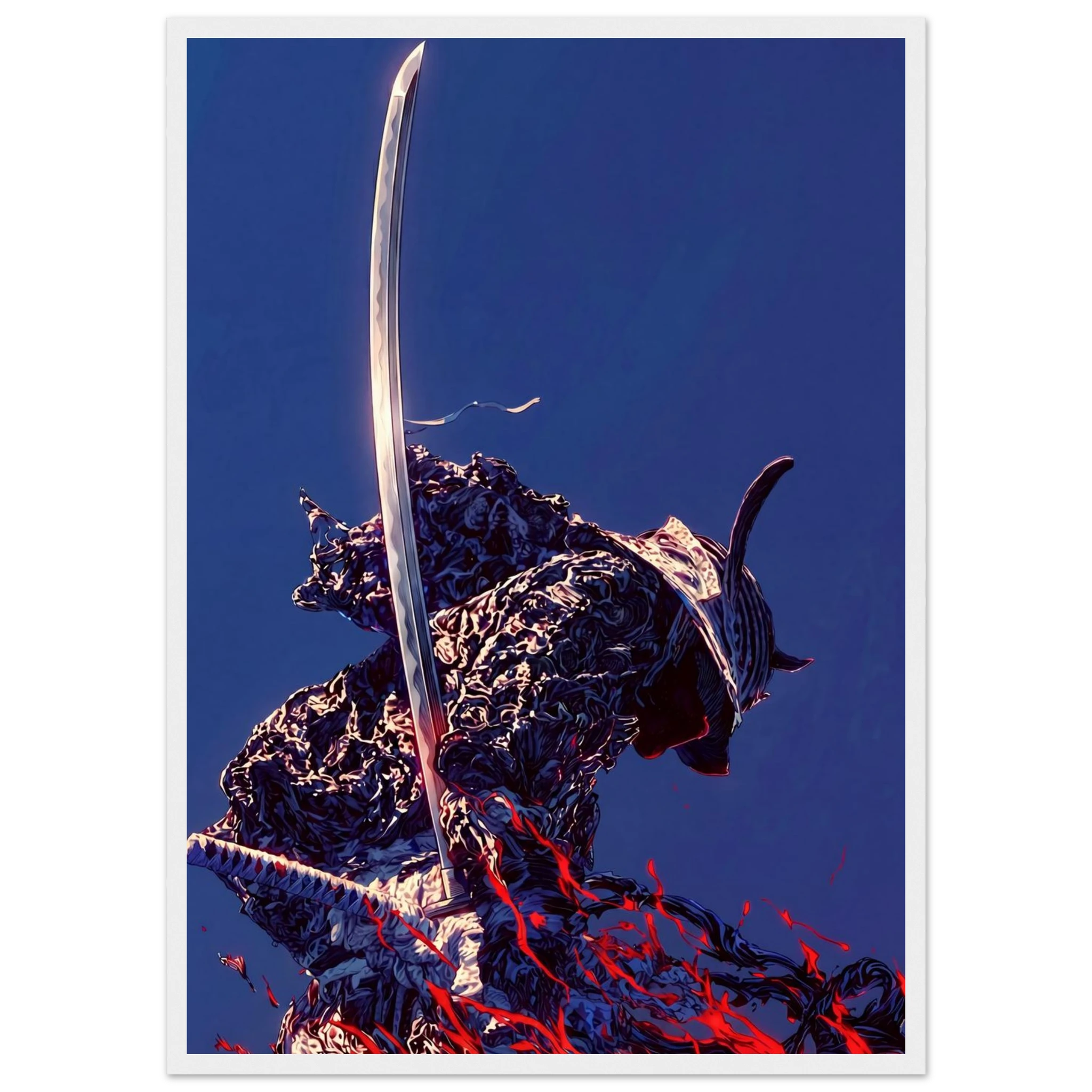 Rizen Samurai - Premium Framed Wall Art