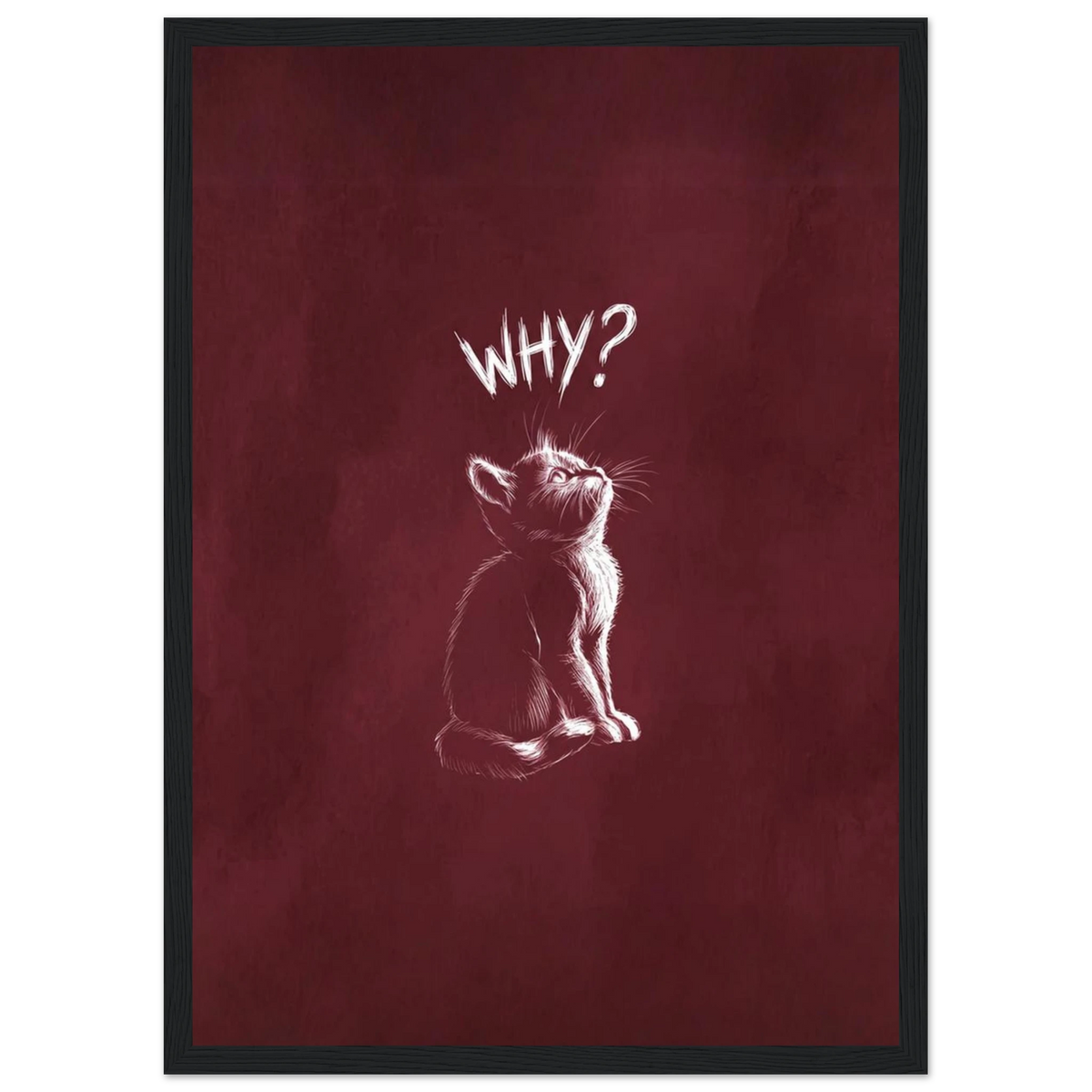 Rizen Why - Premium Framed Wall Art