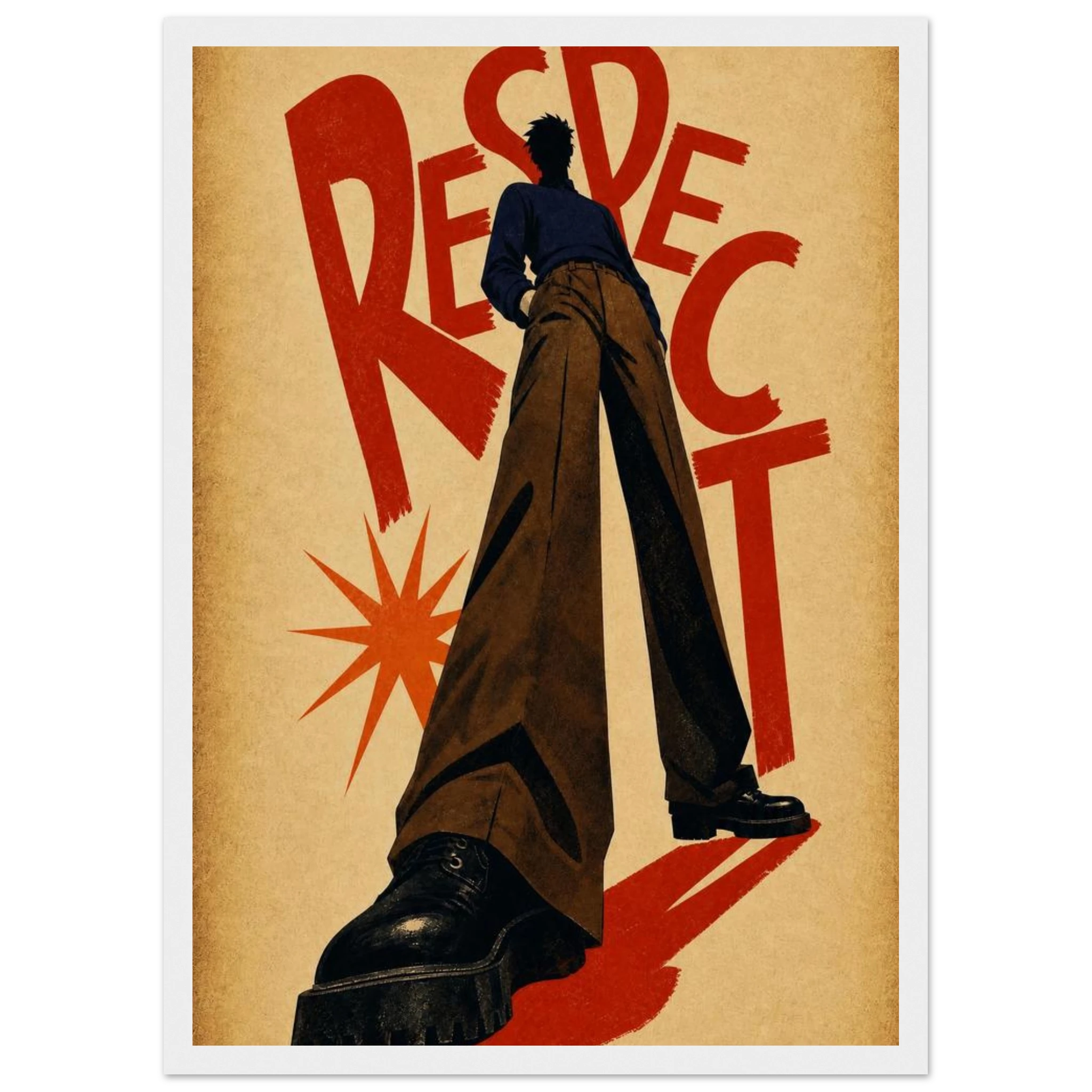 Rizen Respect - Premium Framed Wall Art