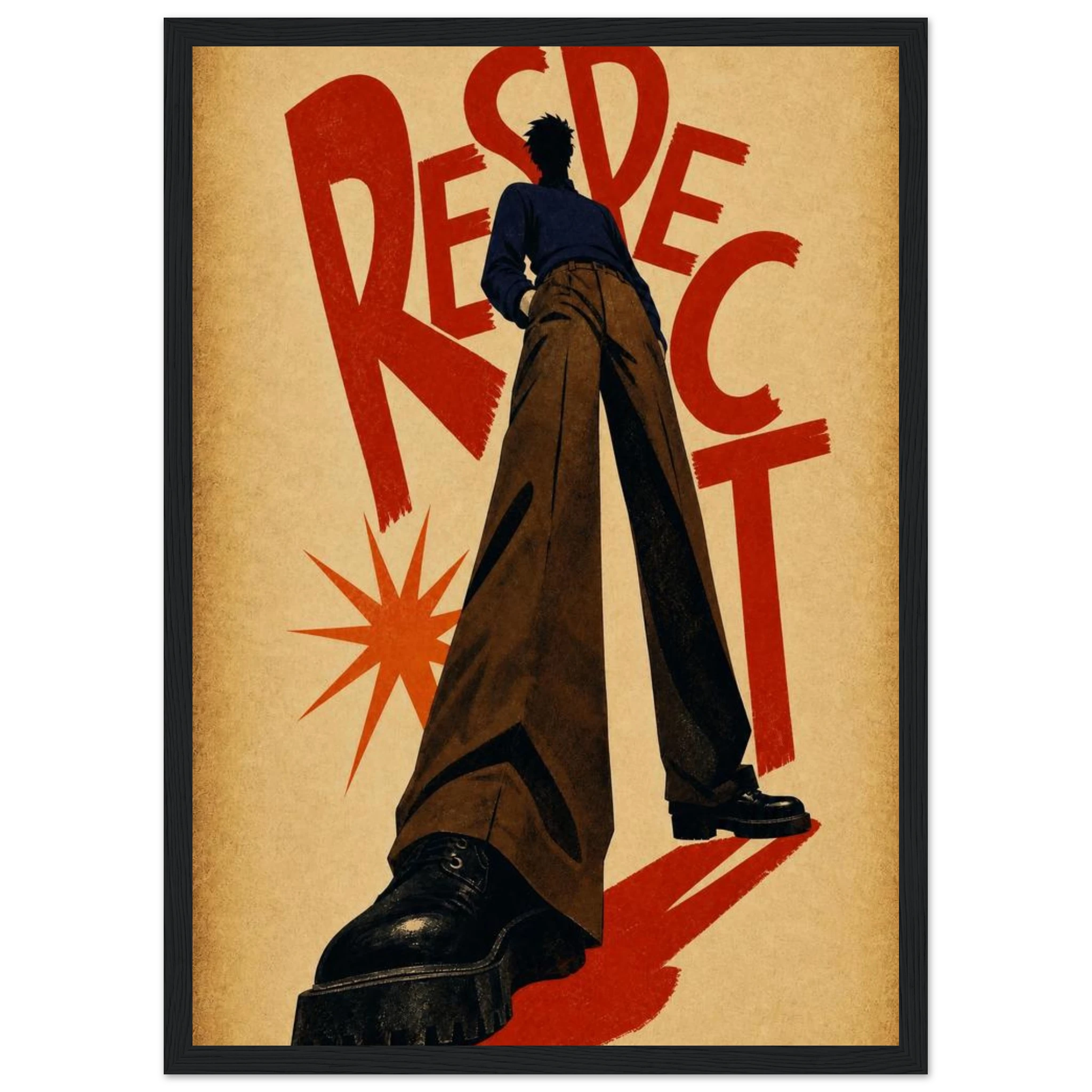 Rizen Respect - Premium Framed Wall Art