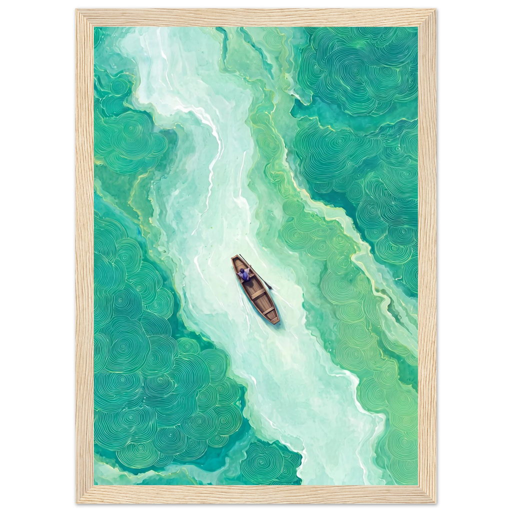 Rizen Find Peace - Premium Framed Wall Art