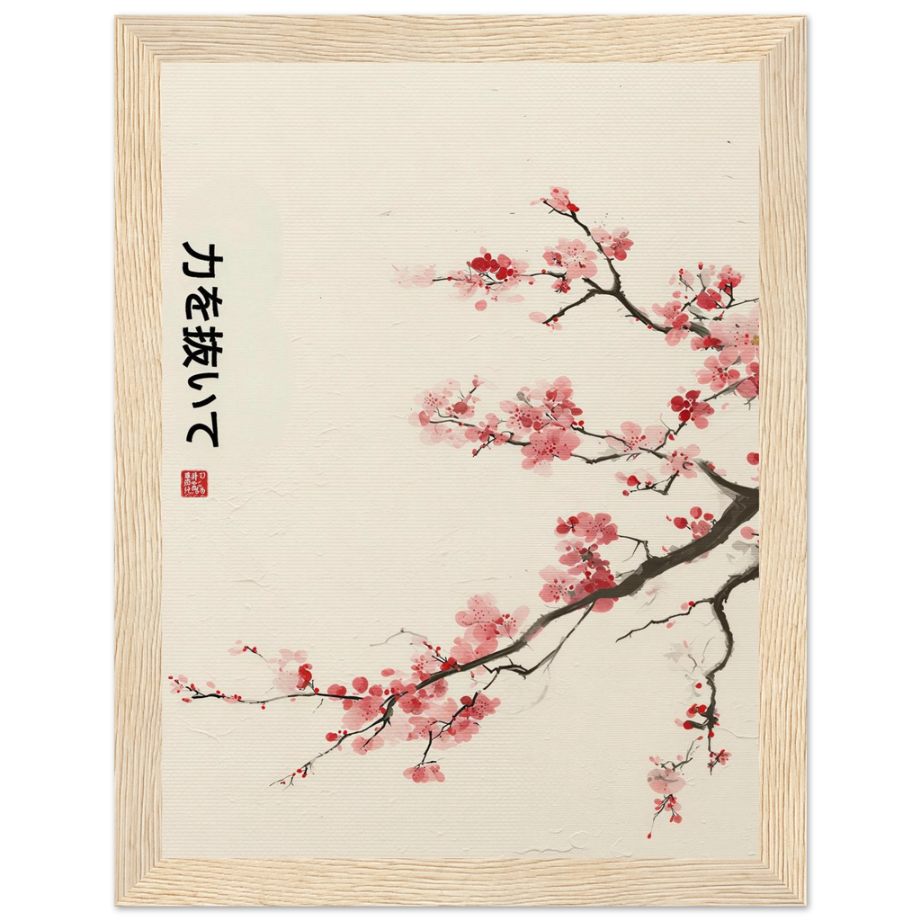 Rizen Let Go - Premium Framed Wall Art