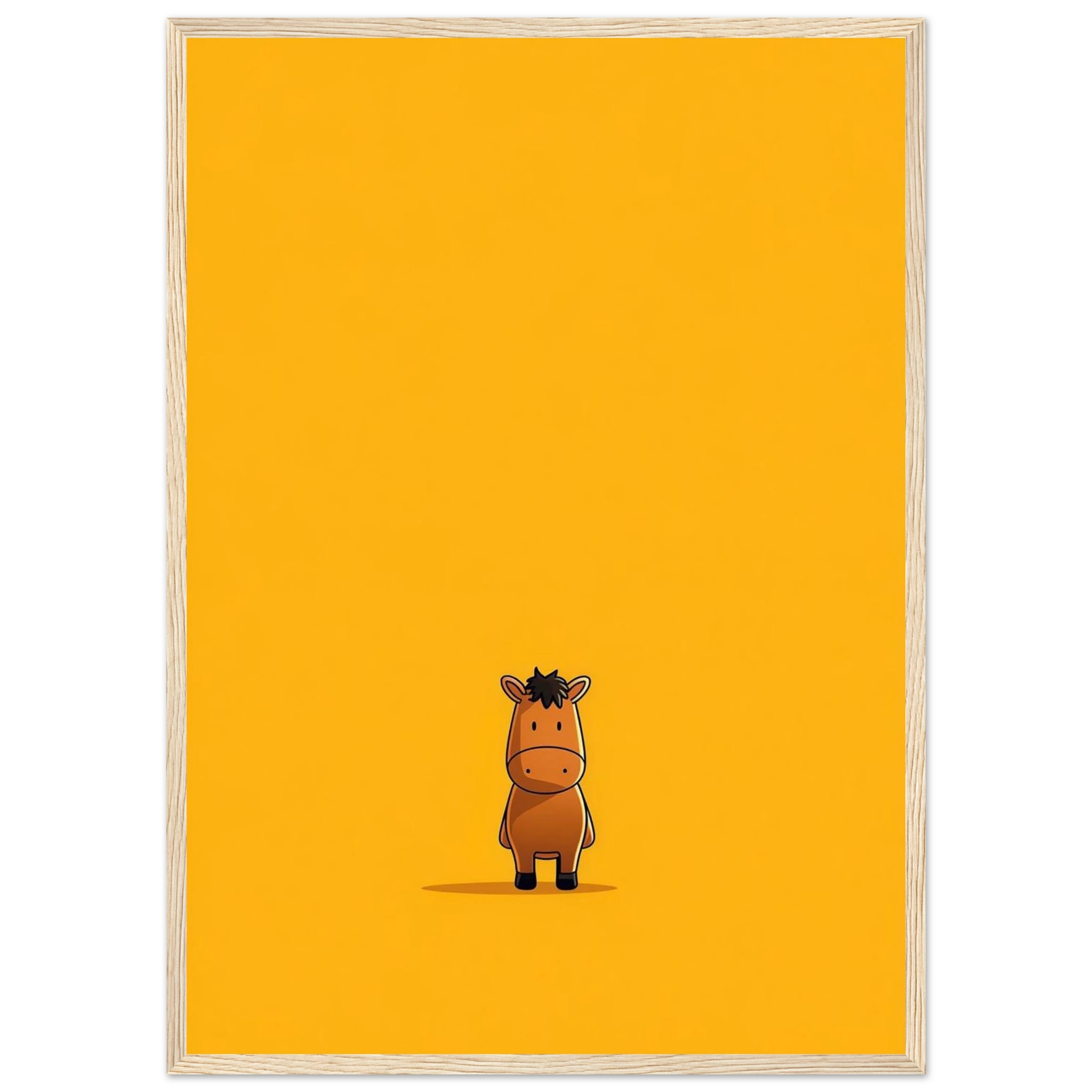 Rizen Little Horse - Premium Framed Wall Art
