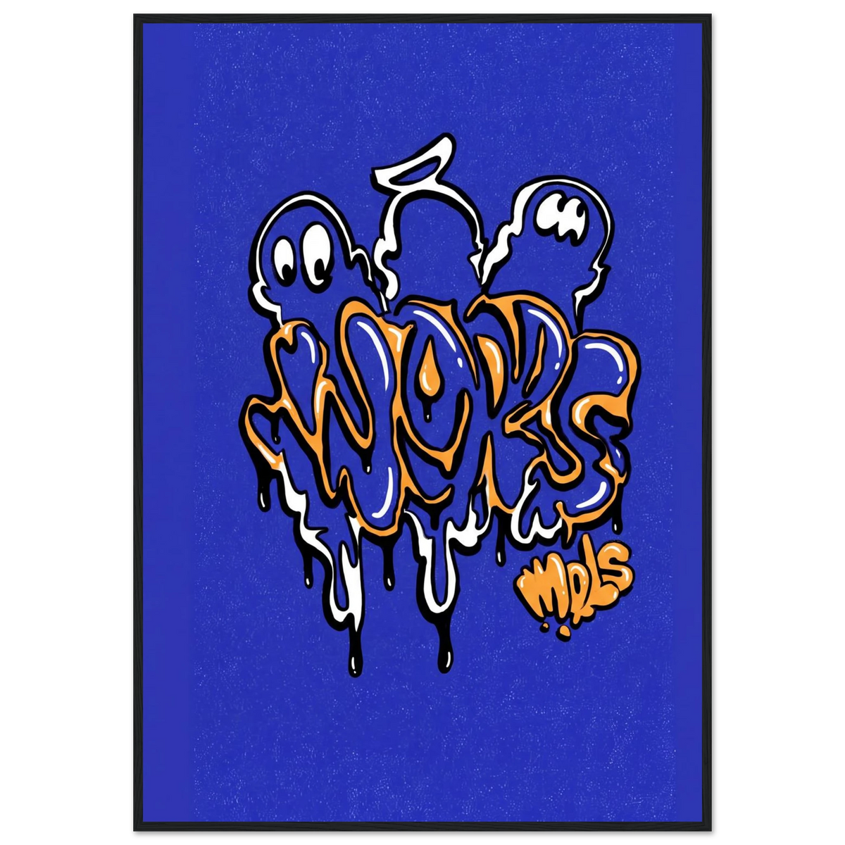 Rizen GHOSTFLO - Premium Framed Wall Art