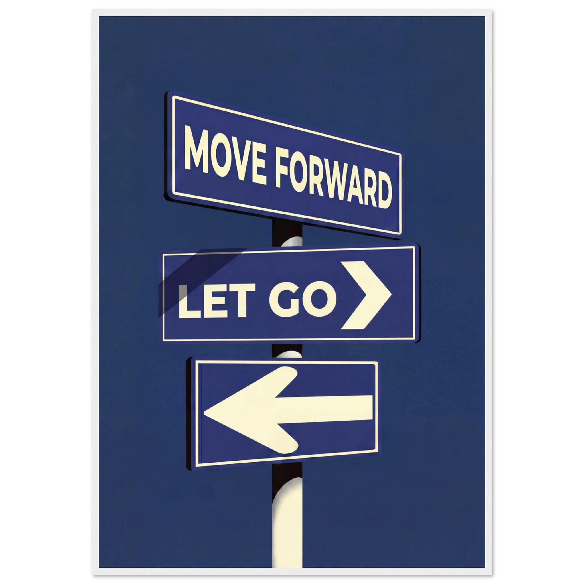 Rizen Move Forward - Premium Framed Wall Art