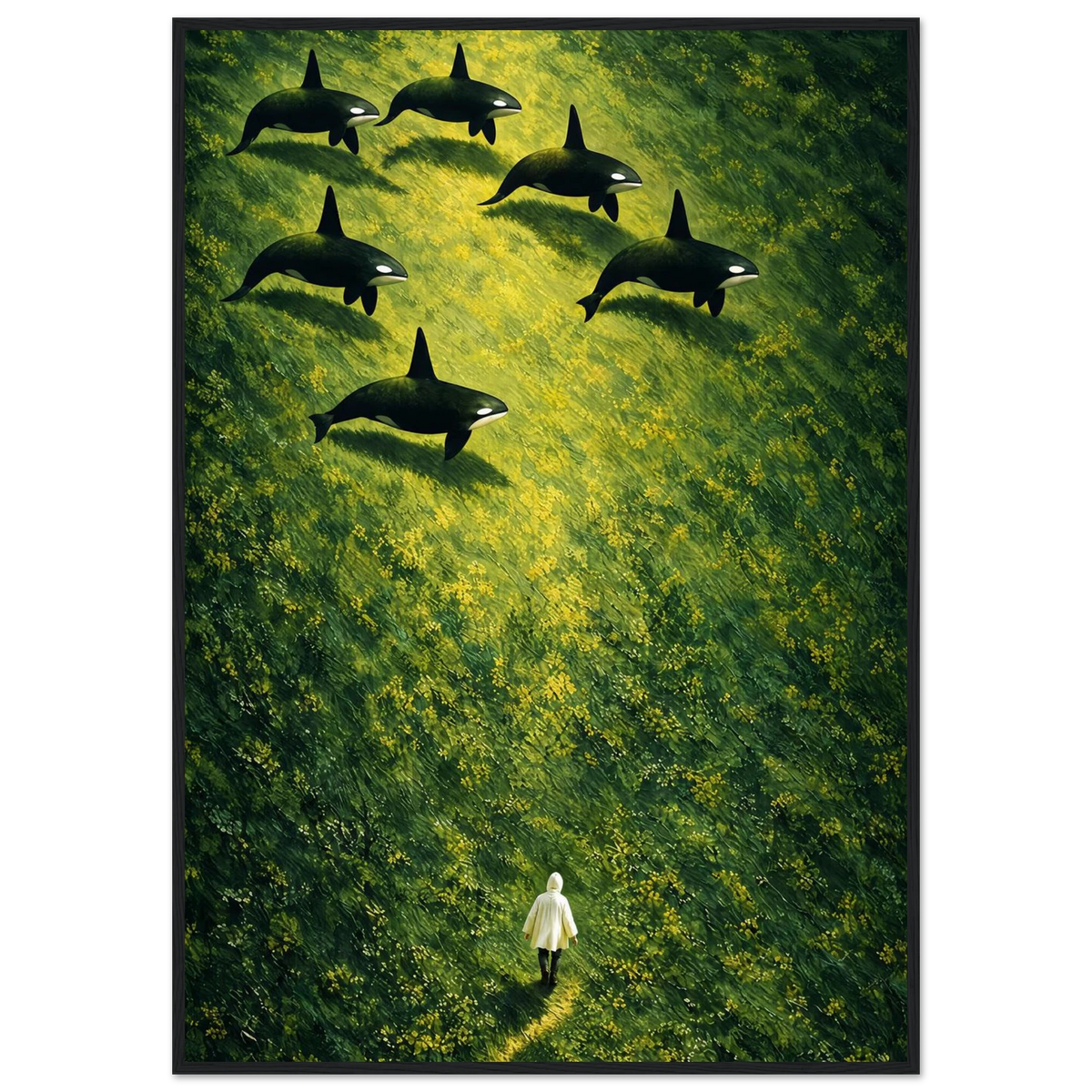 Rizen Mystical Land - Premium Framed Wall Art