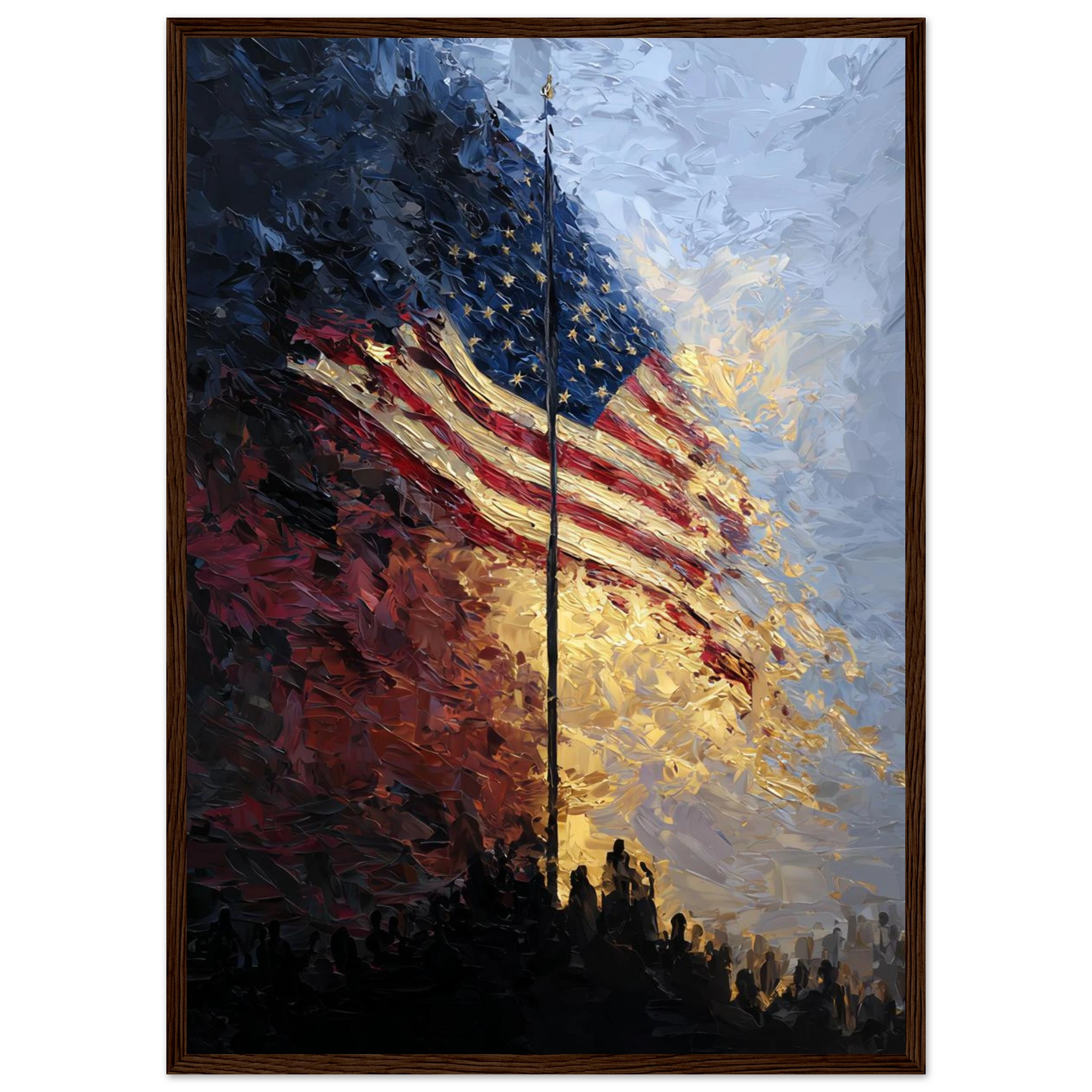Rizen Imperfect Union - Premium Framed Wall Art