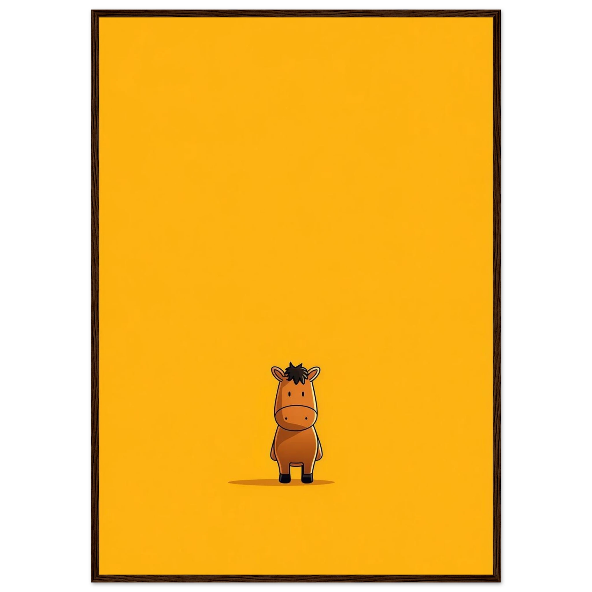 Rizen Little Horse - Premium Framed Wall Art