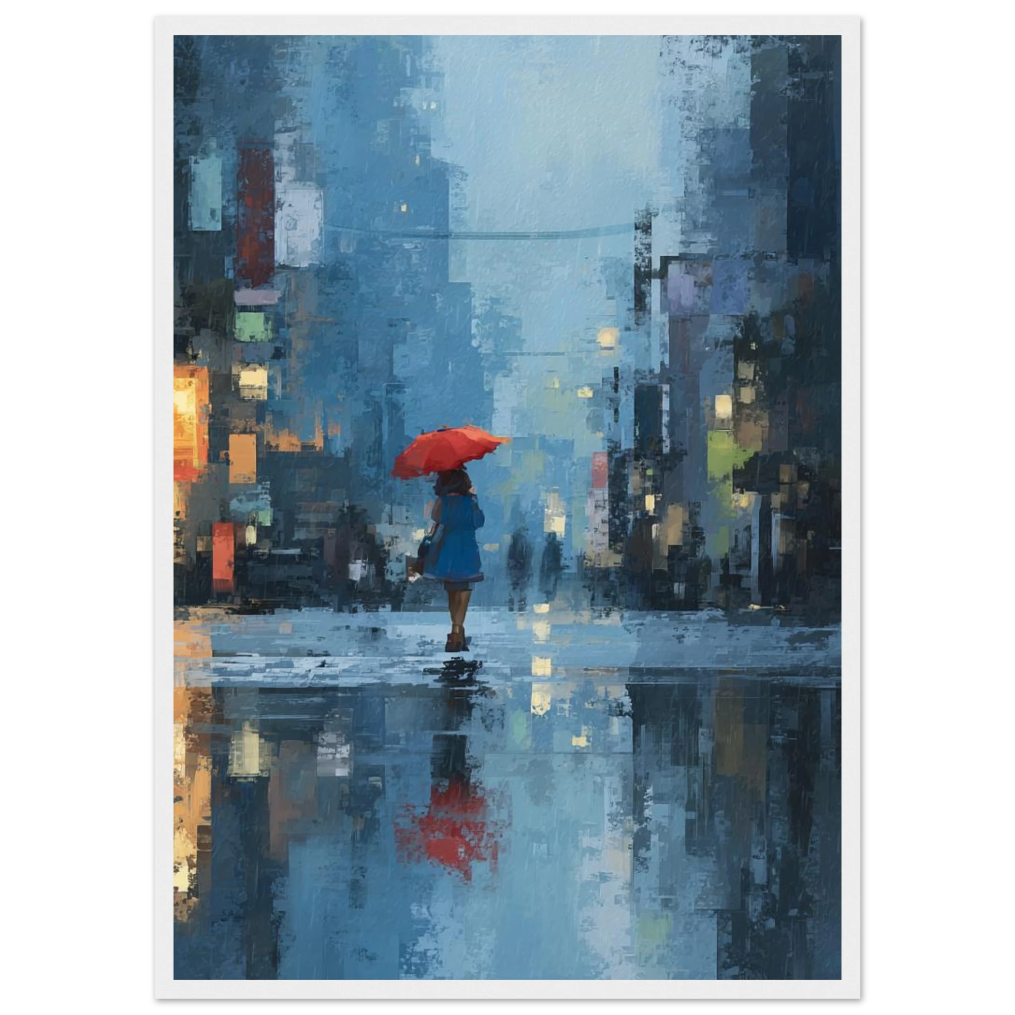 Rizen Clear Walk - Premium Framed Wall Art