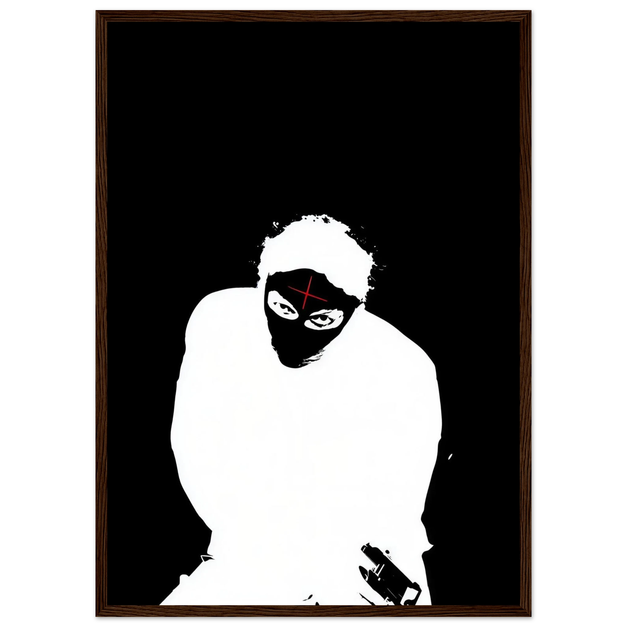 Rizen Man on Mission - Premium Framed Wall Art
