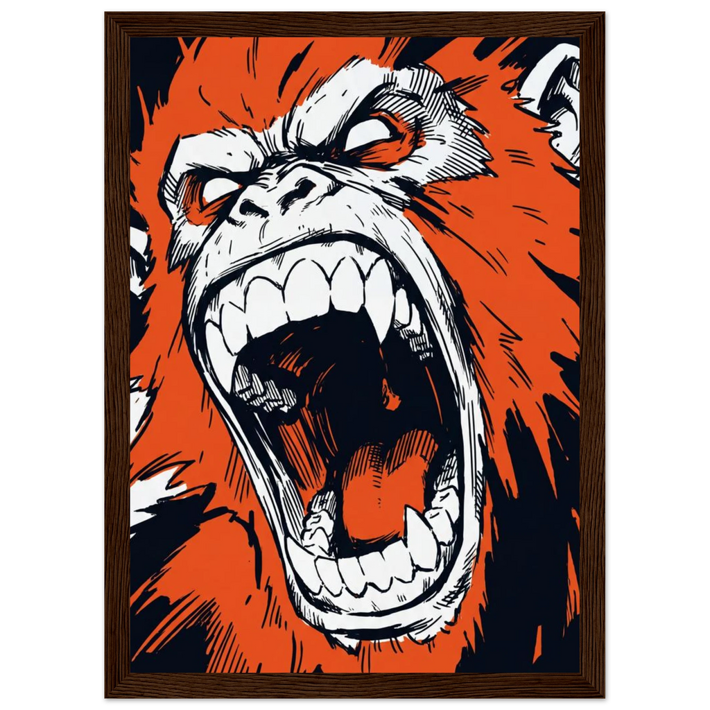 Rizen Rage - Premium Framed Wall Art