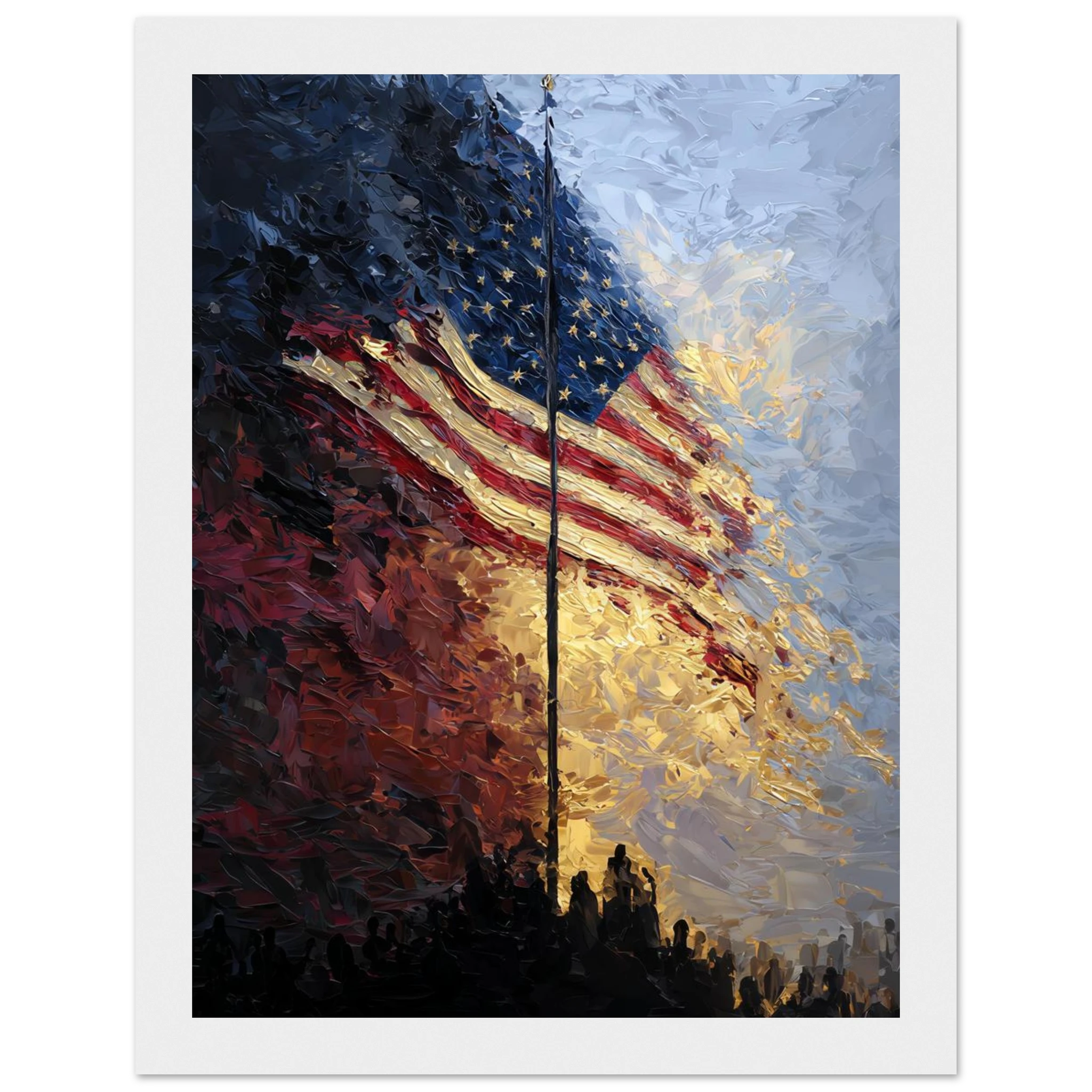Rizen Imperfect Union - Premium Framed Wall Art