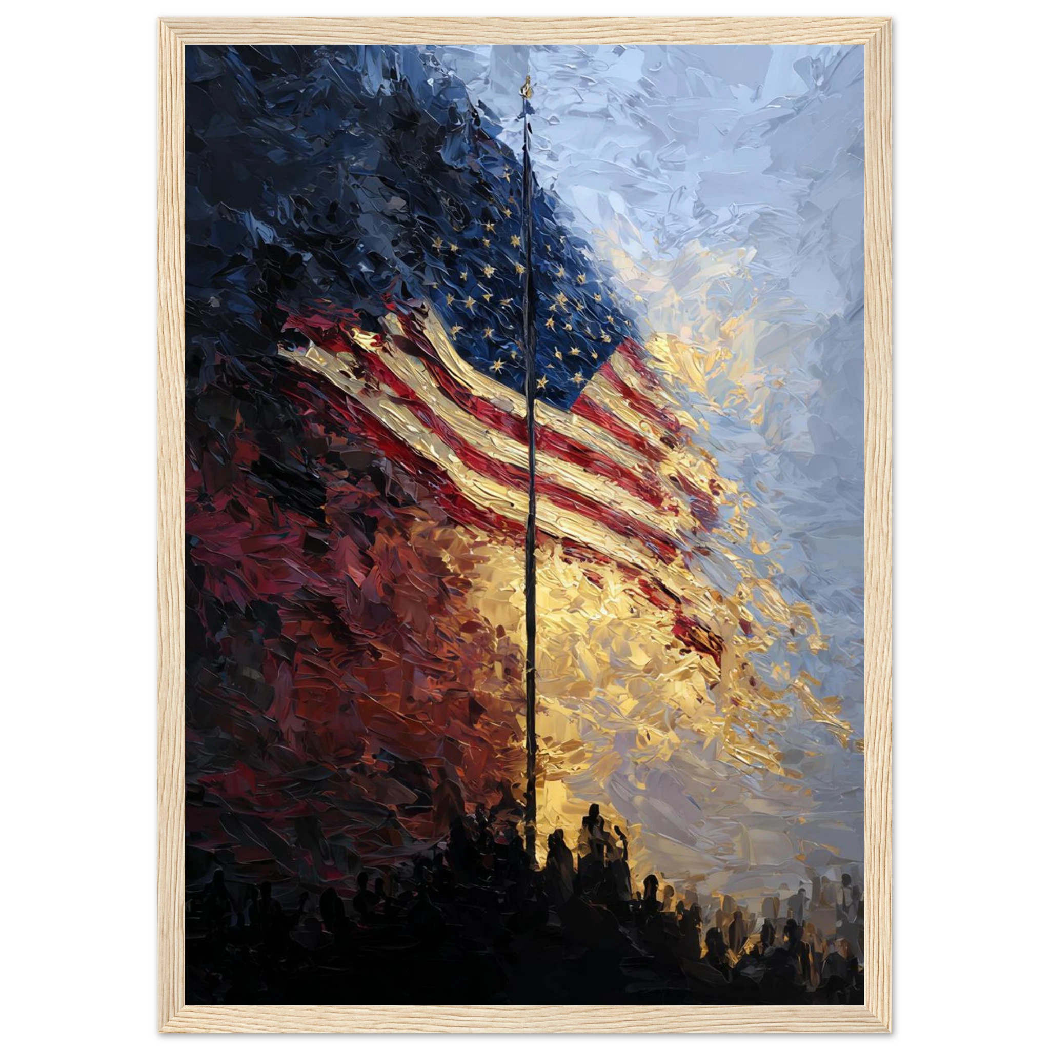 Rizen Imperfect Union - Premium Framed Wall Art
