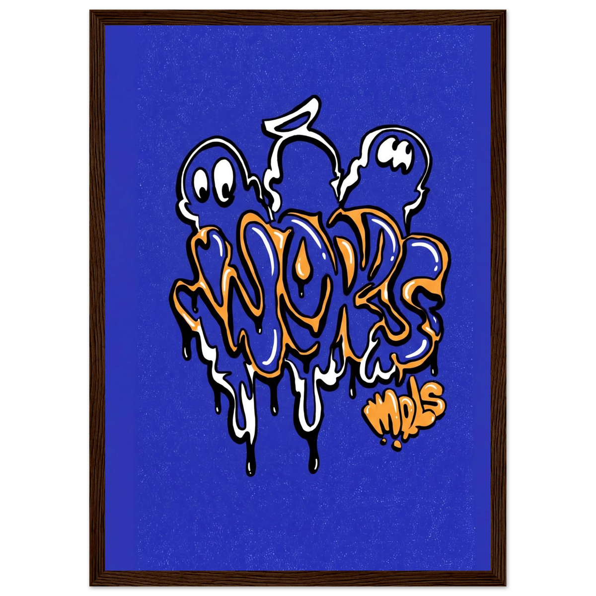 Rizen GHOSTFLO - Premium Framed Wall Art