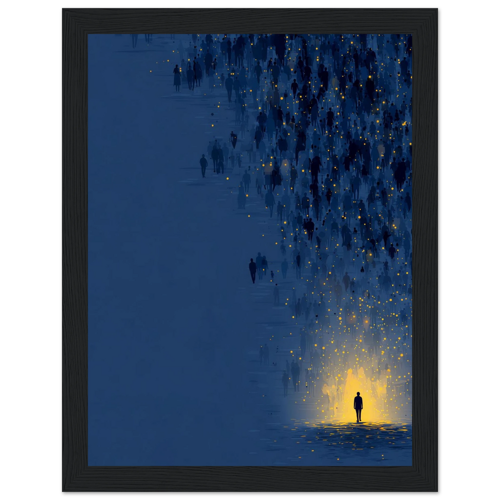 Rizen Path of the Individual - Premium Framed Wall Art