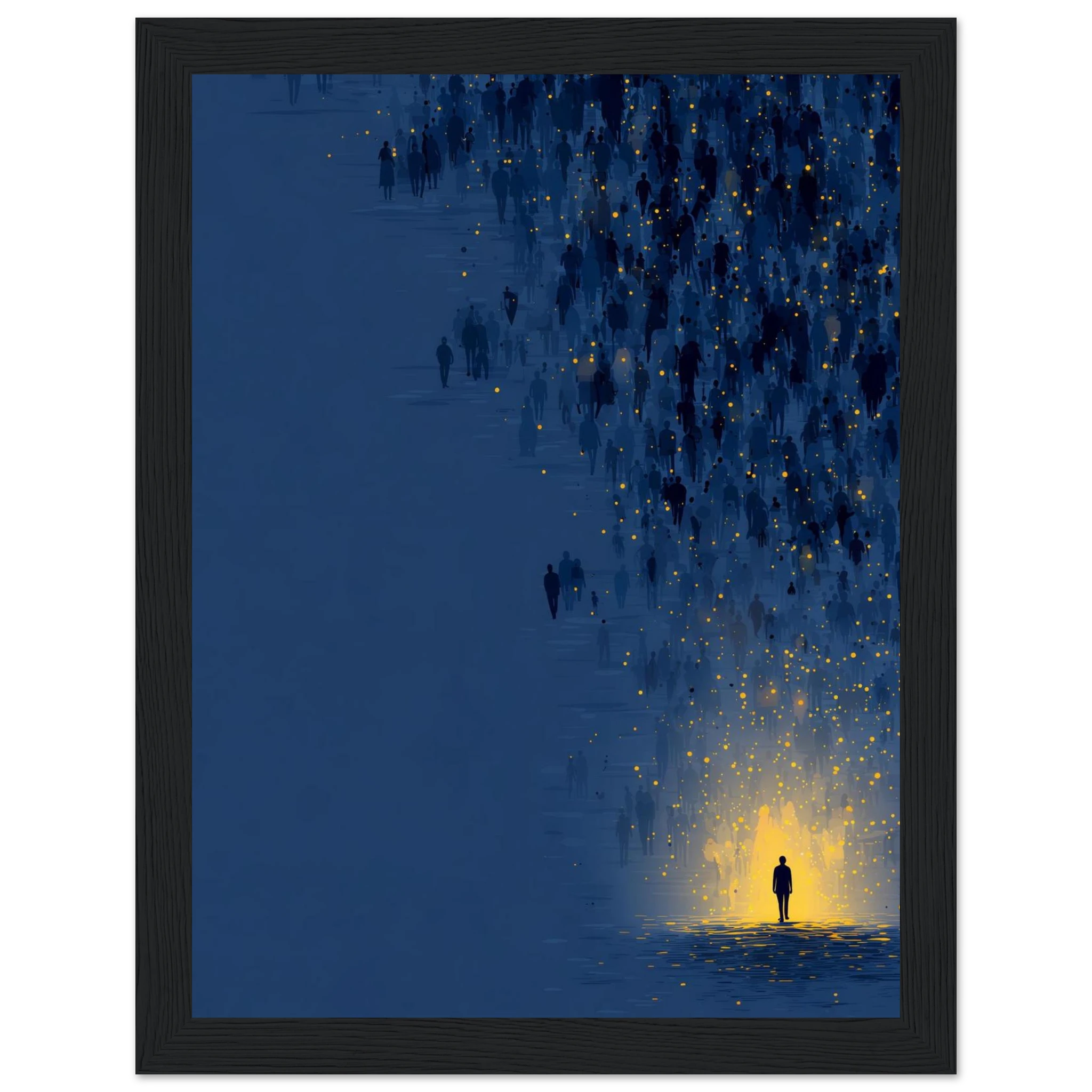 Rizen Path of the Individual - Premium Framed Wall Art