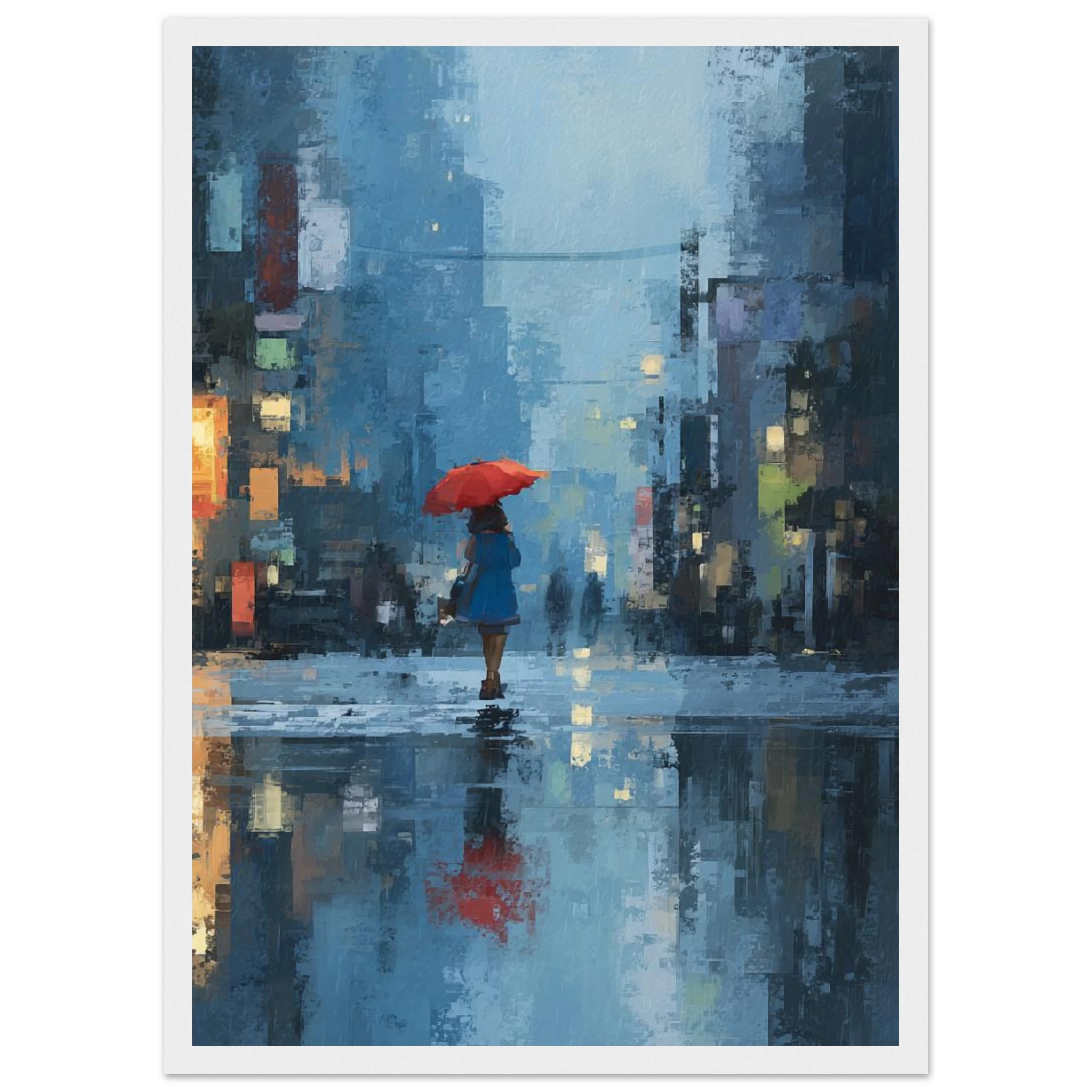 Rizen Clear Walk - Premium Framed Wall Art