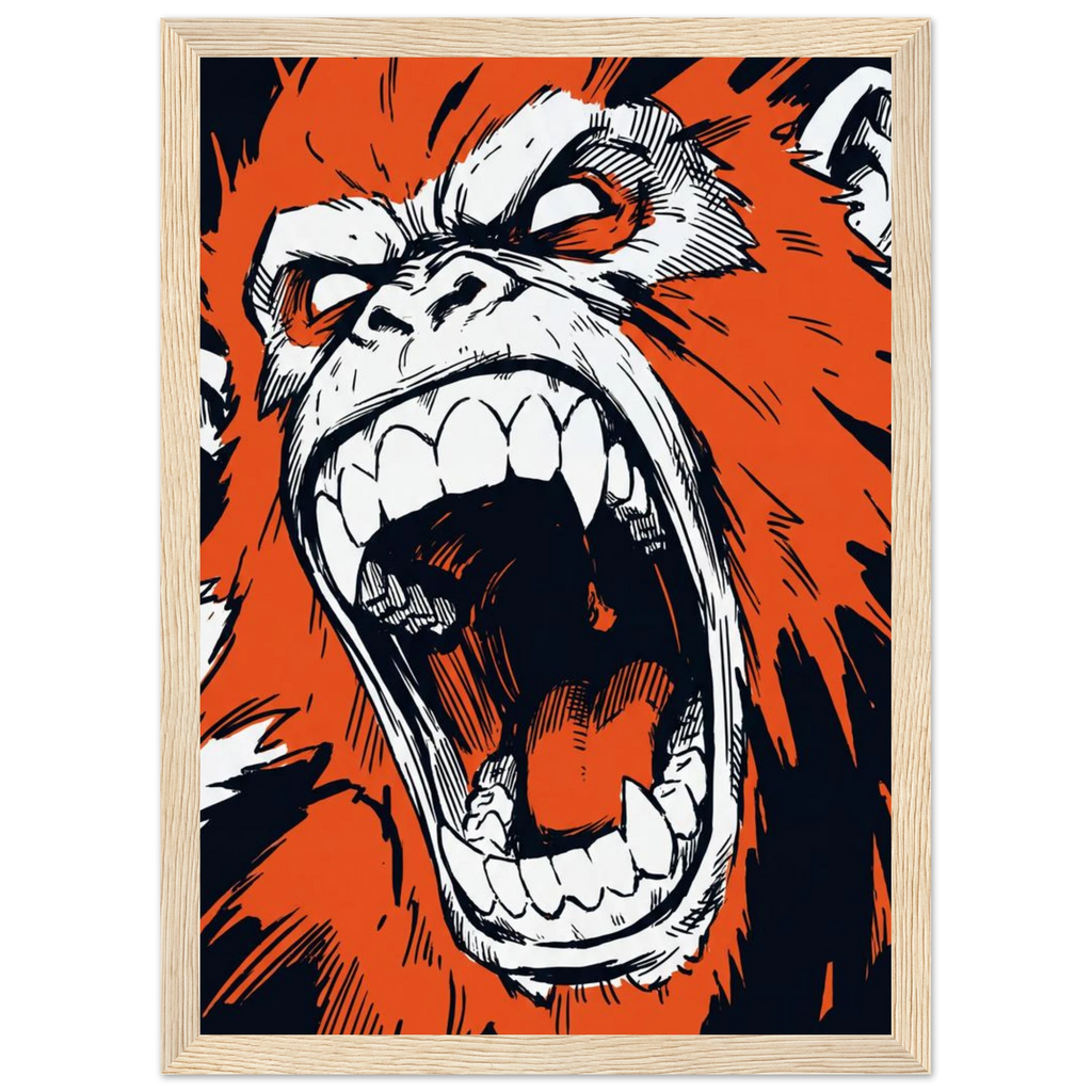 Rizen Rage - Premium Framed Wall Art