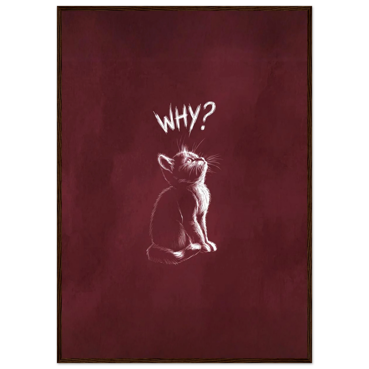 Rizen Why - Premium Framed Wall Art