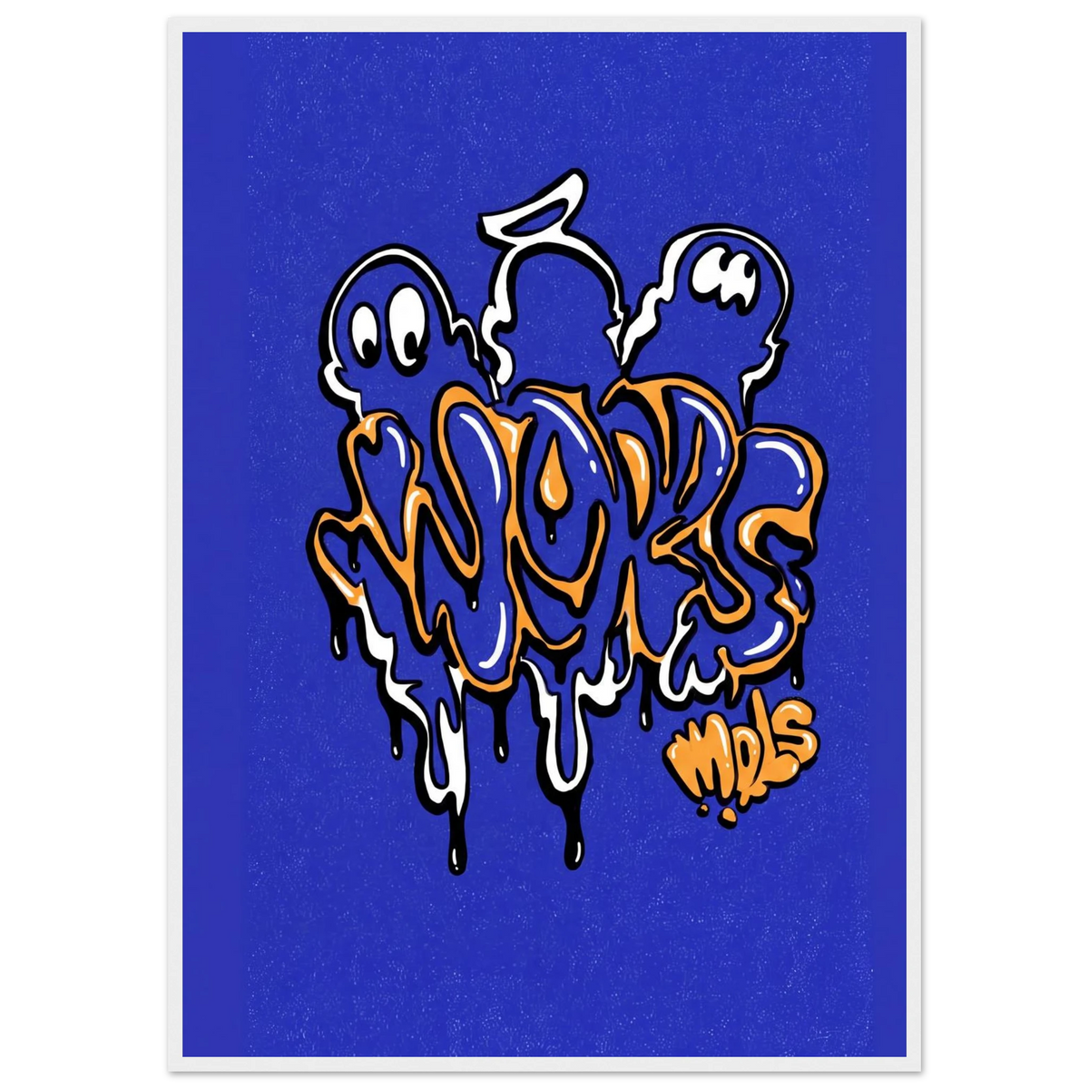 Rizen GHOSTFLO - Premium Framed Wall Art
