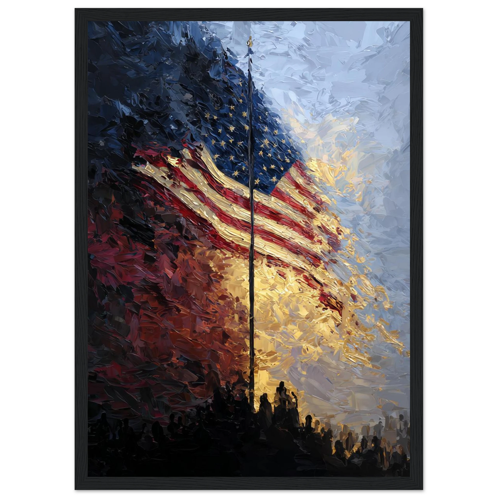 Rizen Imperfect Union - Premium Framed Wall Art
