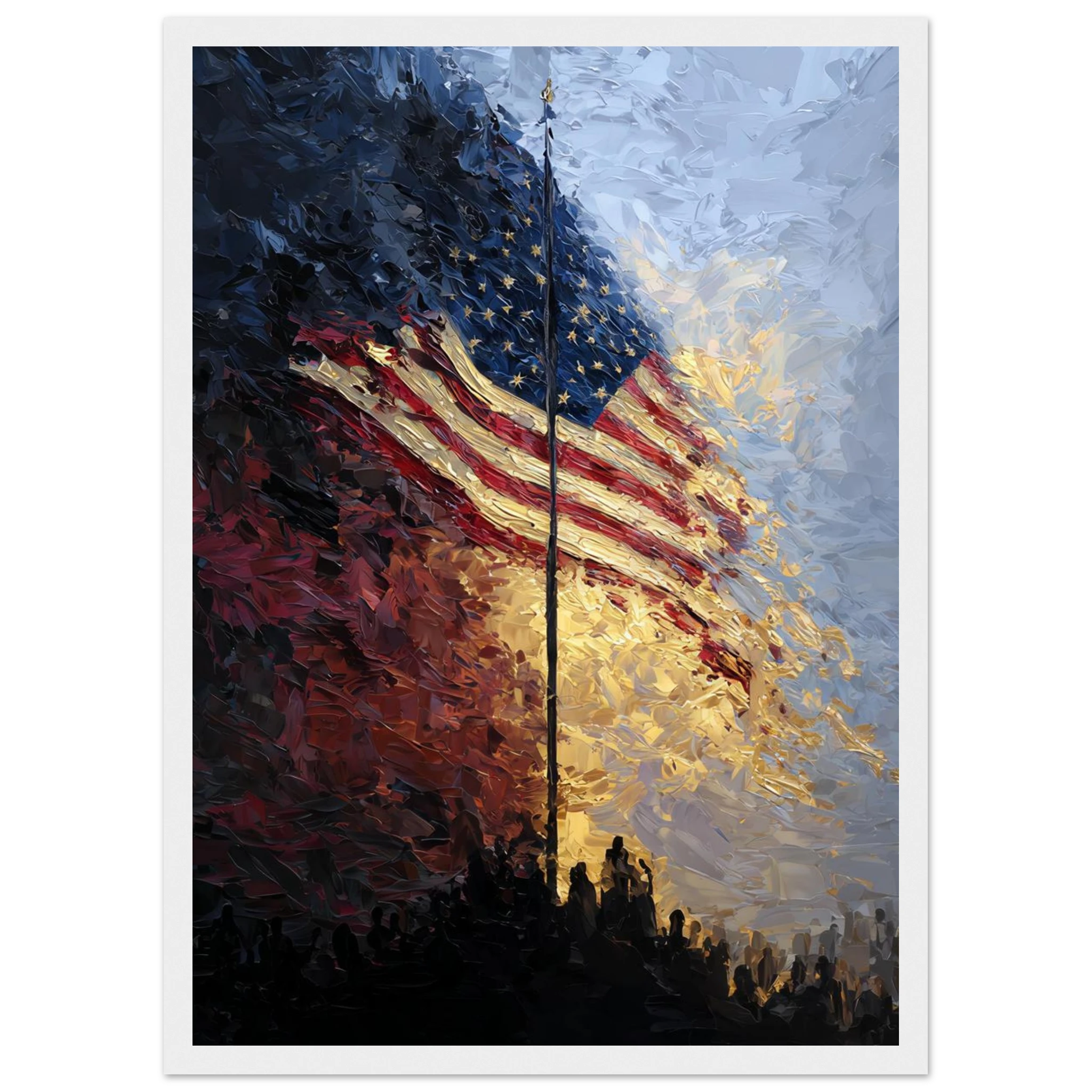 Rizen Imperfect Union - Premium Framed Wall Art