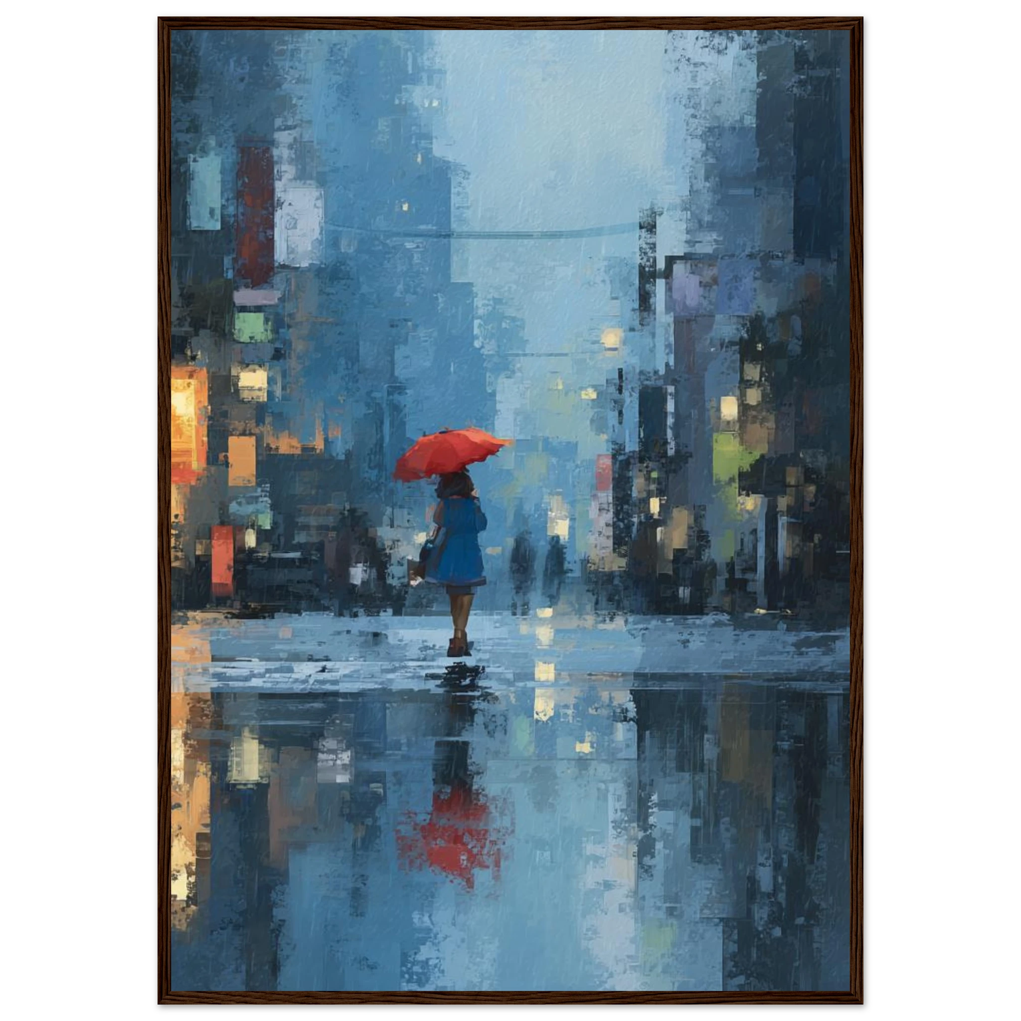 Rizen Clear Walk - Premium Framed Wall Art