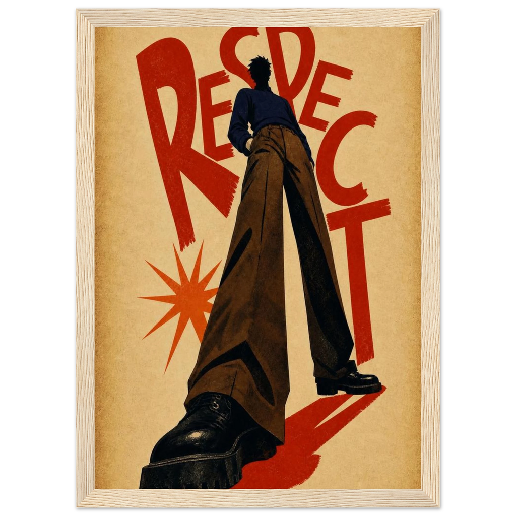 Rizen Respect - Premium Framed Wall Art