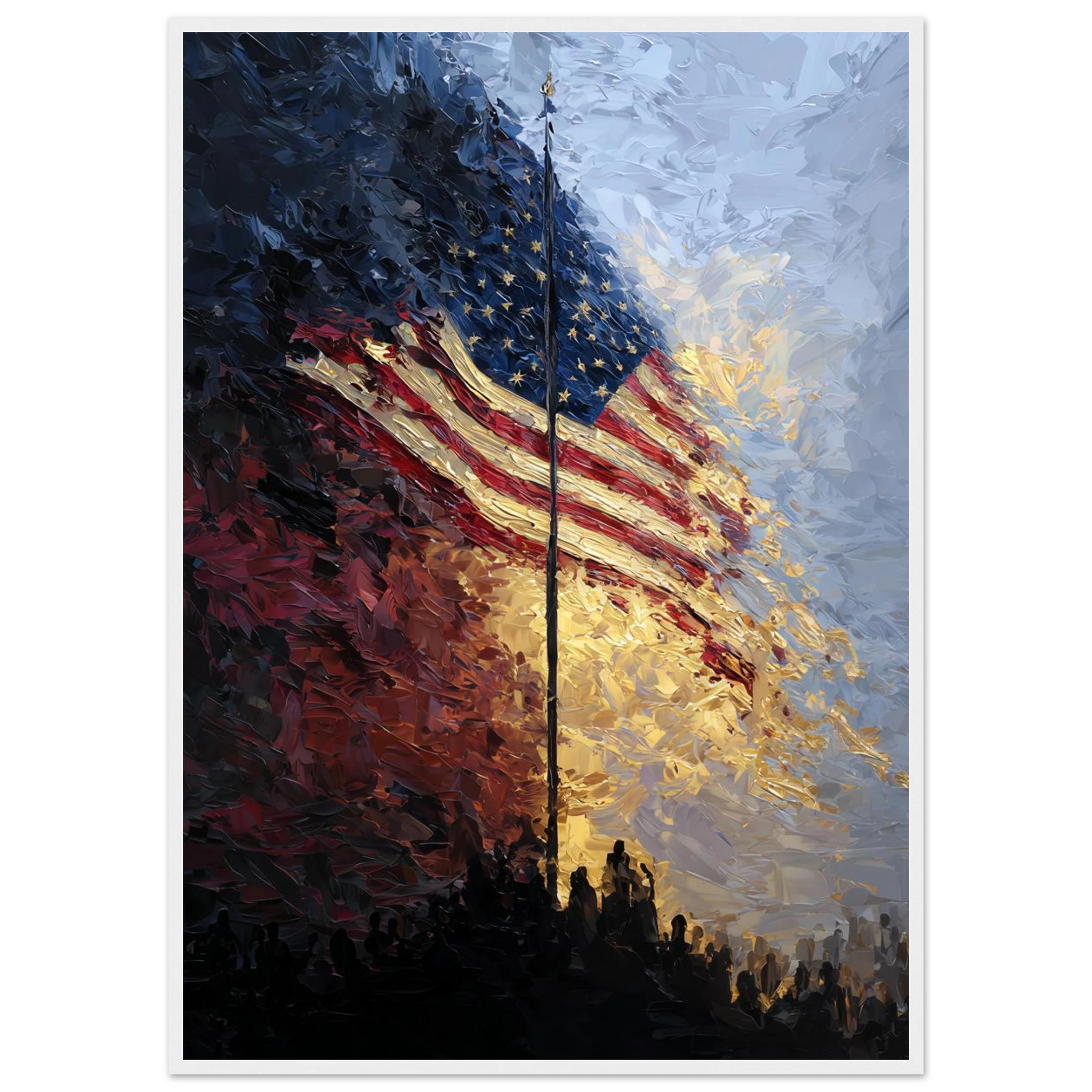 Rizen Imperfect Union - Premium Framed Wall Art