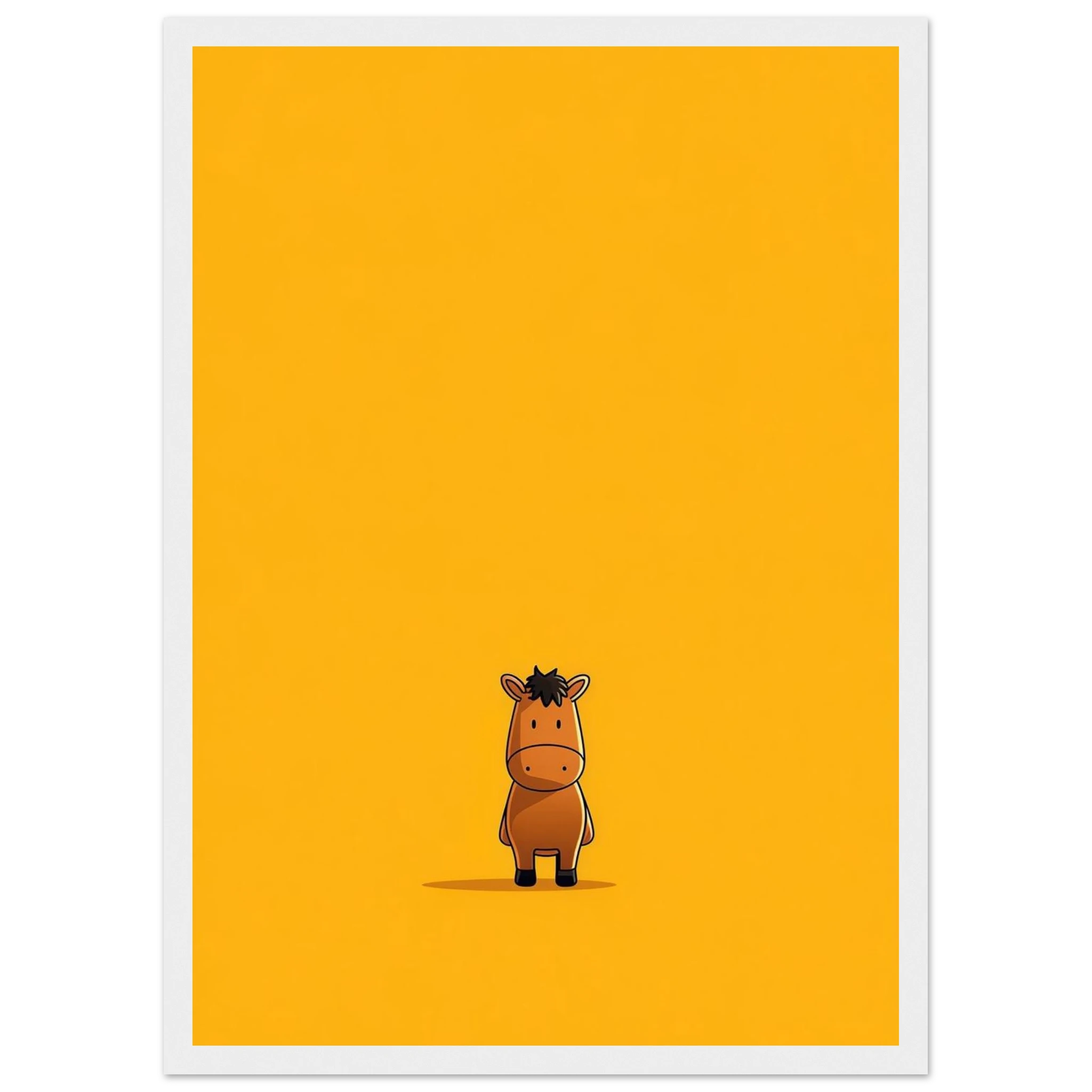 Rizen Little Horse - Premium Framed Wall Art
