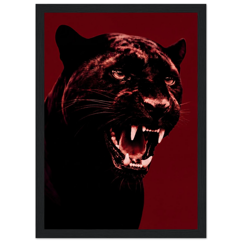 Rizen PANTHER - Premium Framed Wall Art