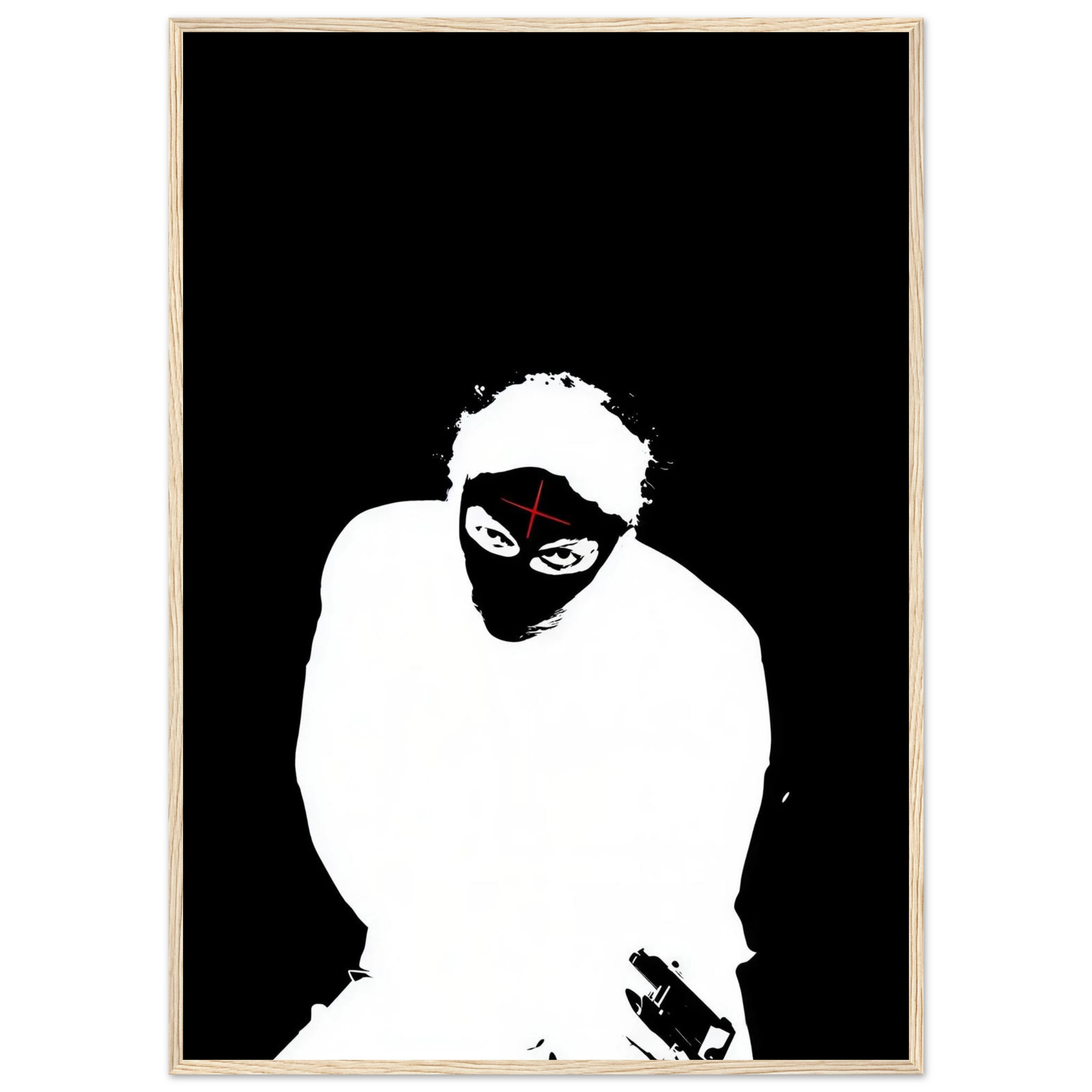 Rizen Man on Mission - Premium Framed Wall Art