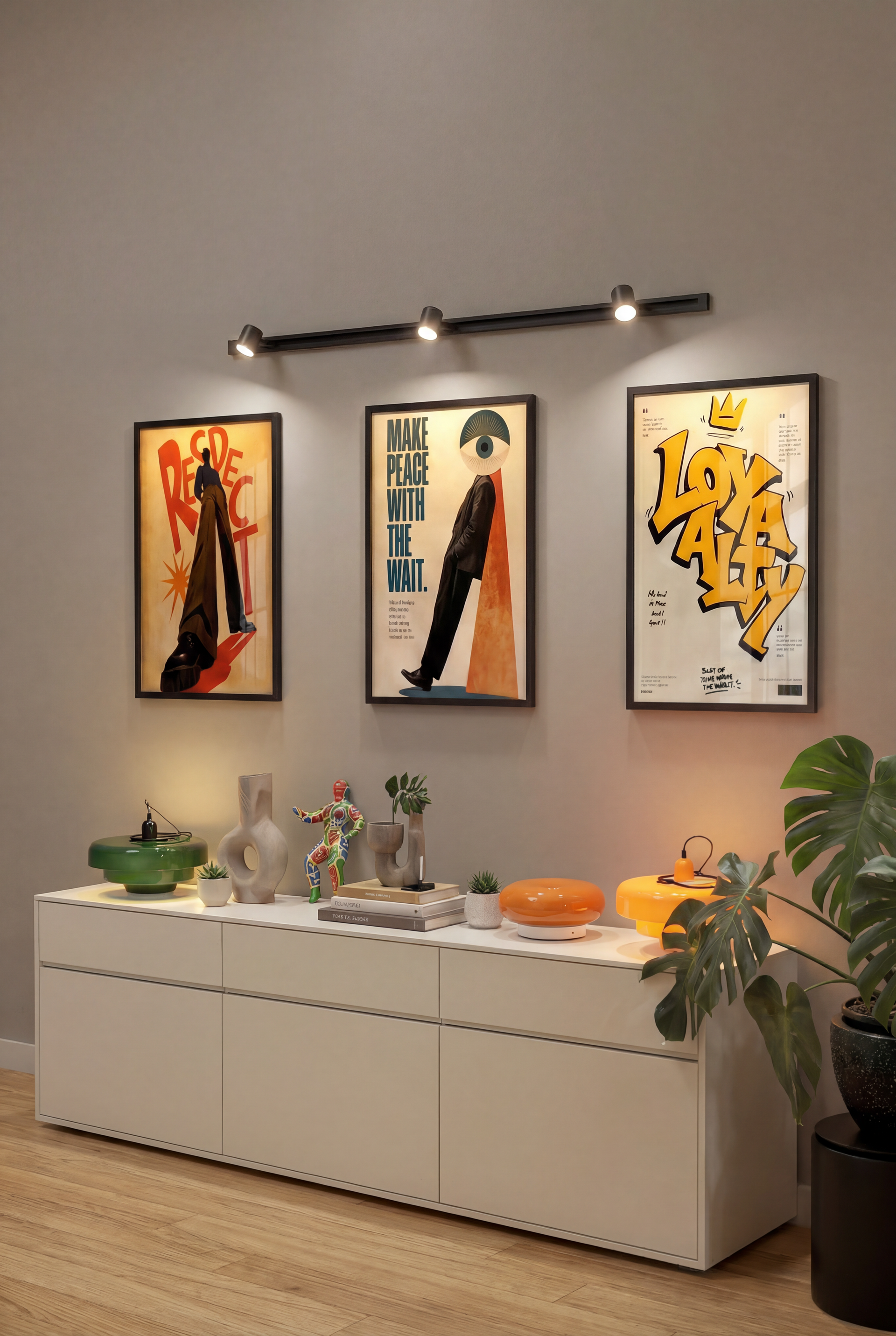 Rizen Words - Premium Framed Wall Art